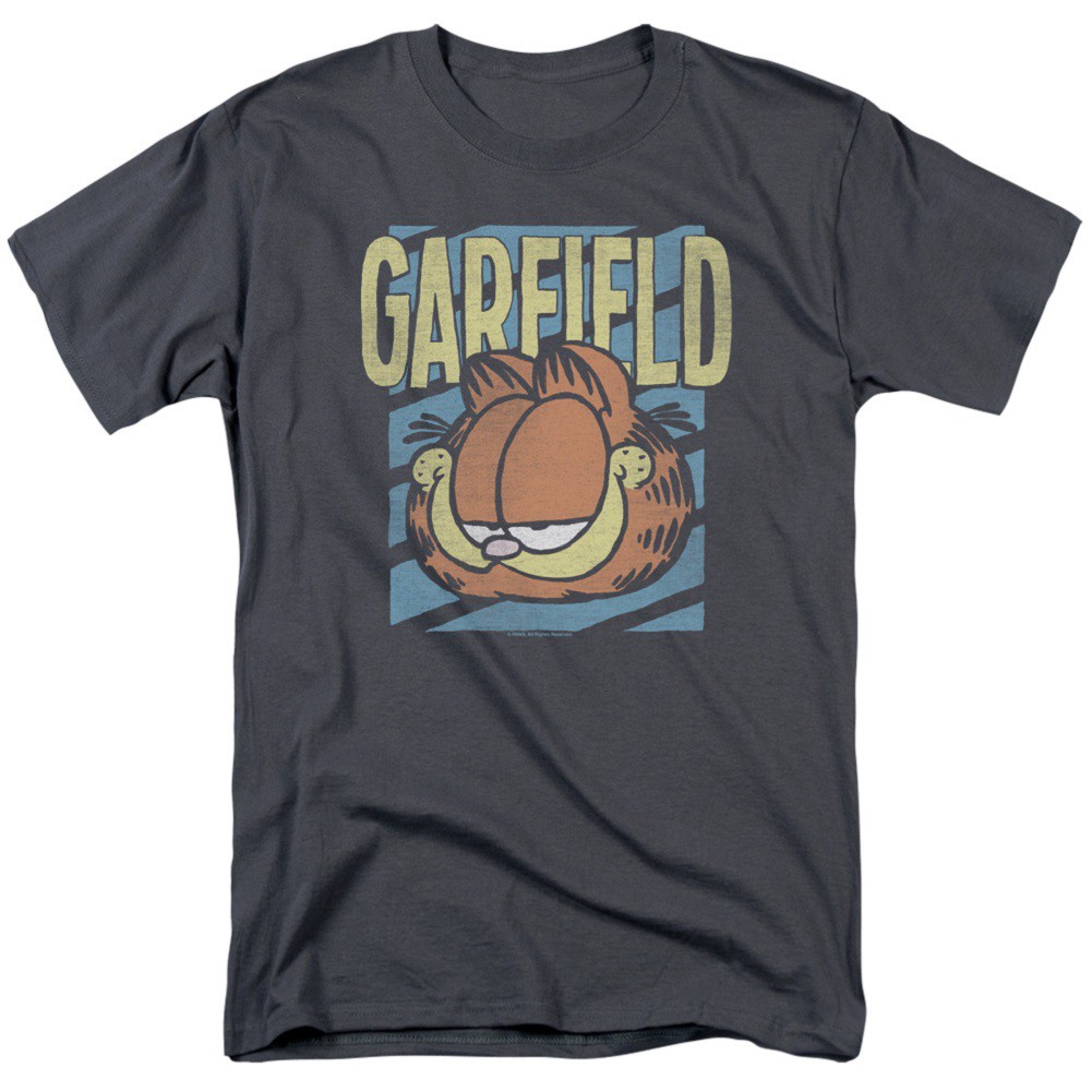 Garfield Portrait Men's Grey T-Shirt