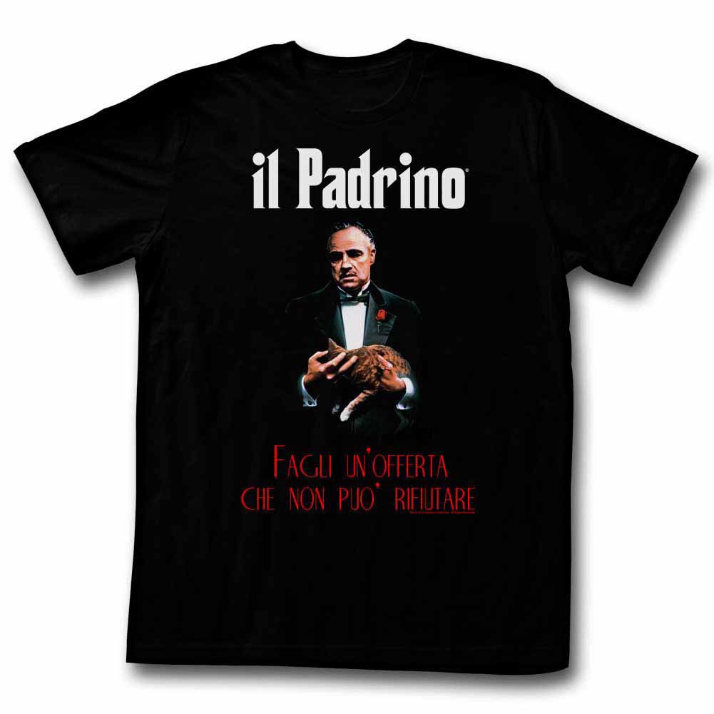 Godfather Poster Black T-Shirt