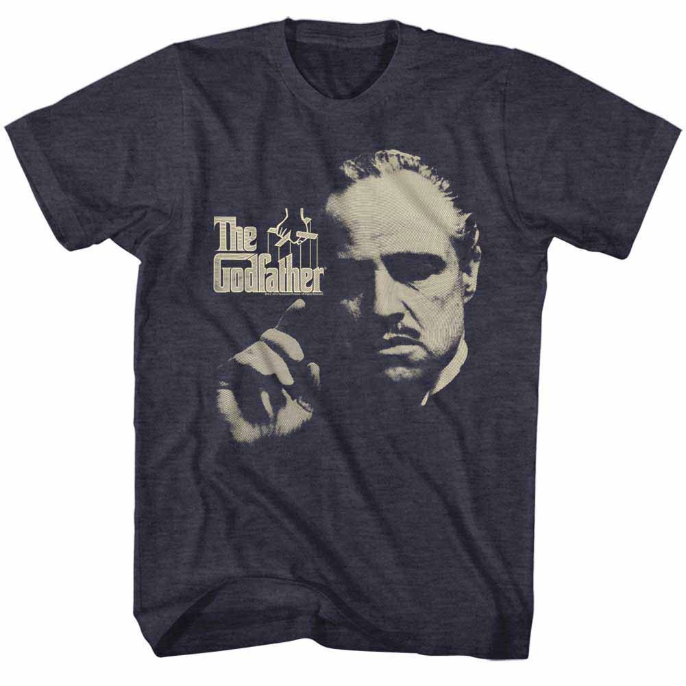 Godfather Finger Waggle Blue T-Shirt