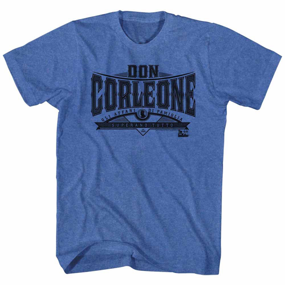 Godfather Don Corleone Blue T-Shirt