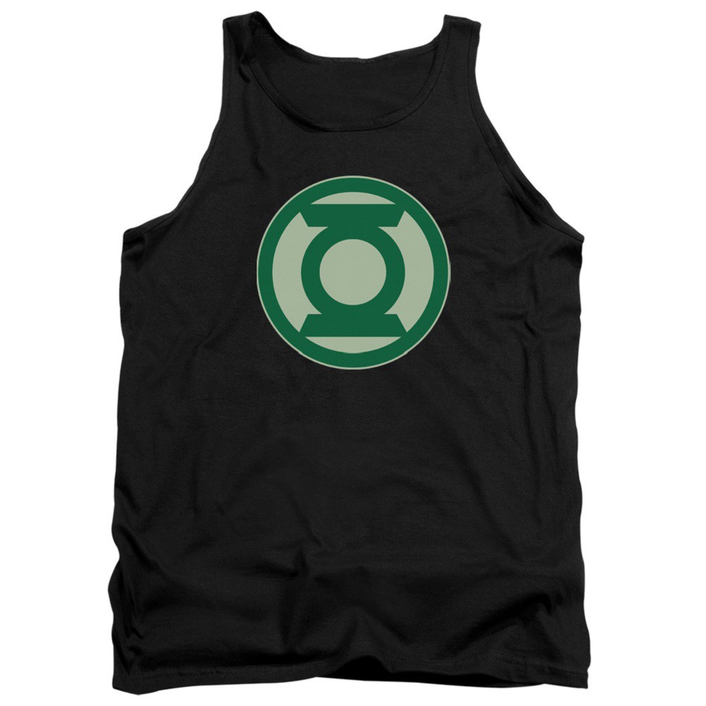Green Lantern Logo Black Tank Top
