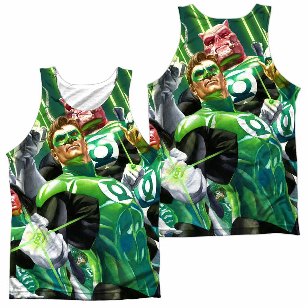 Green Lantern High Beams Sublimation Tank Top