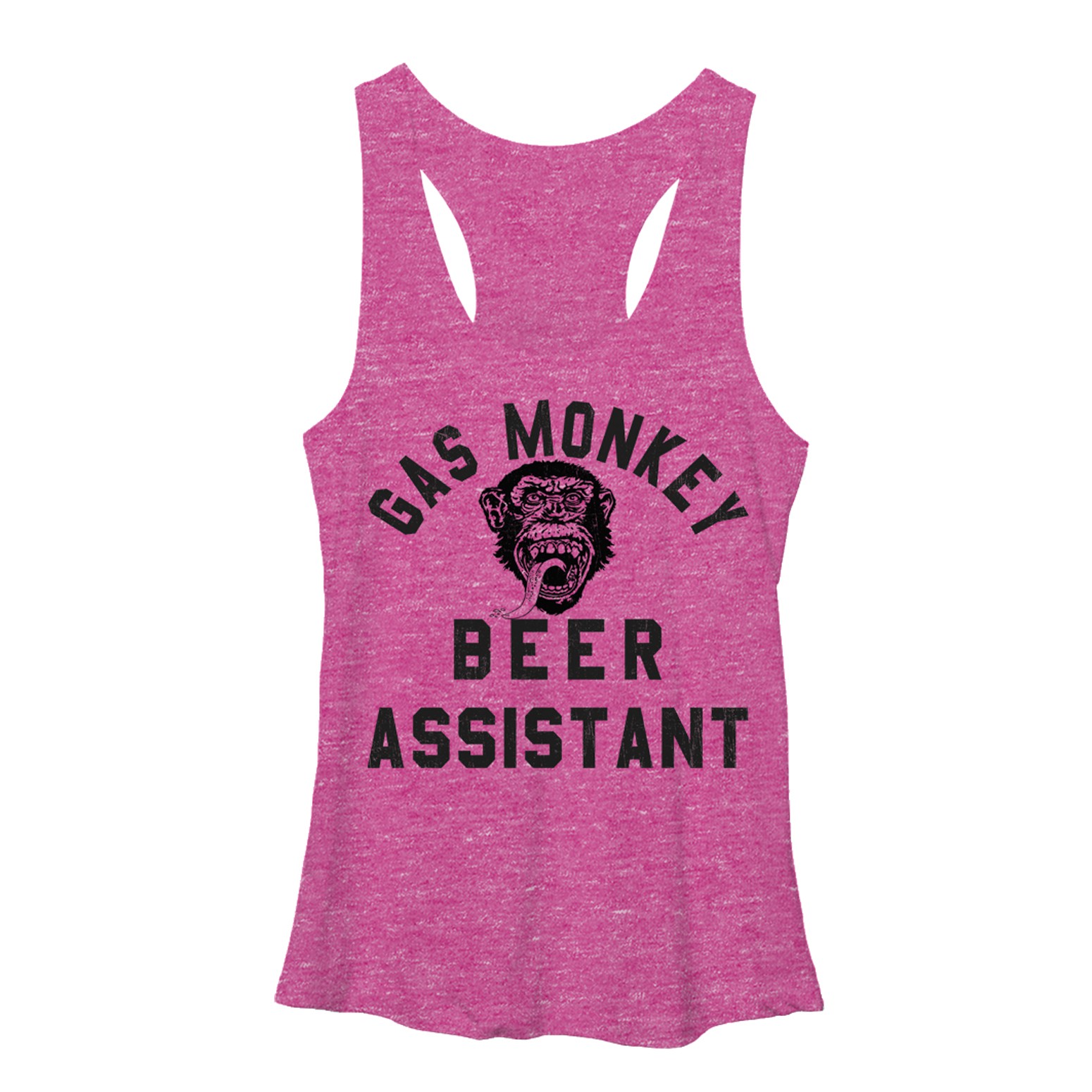 Gas Monkey Garage Beer Assistant Pink Juniors Tank Top