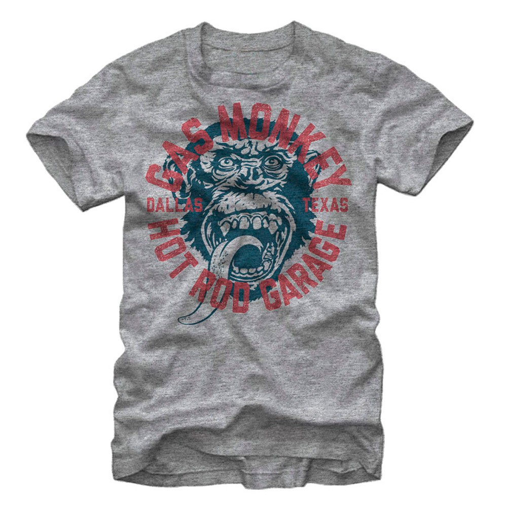 Gas Monkey Garage Business Gray T-Shirt