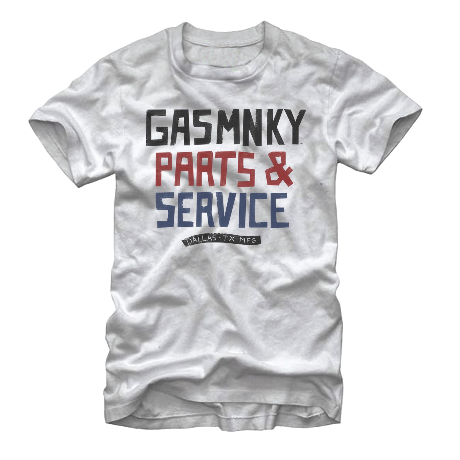 Gas Monkey Garage Parts And Service White T-Shirt