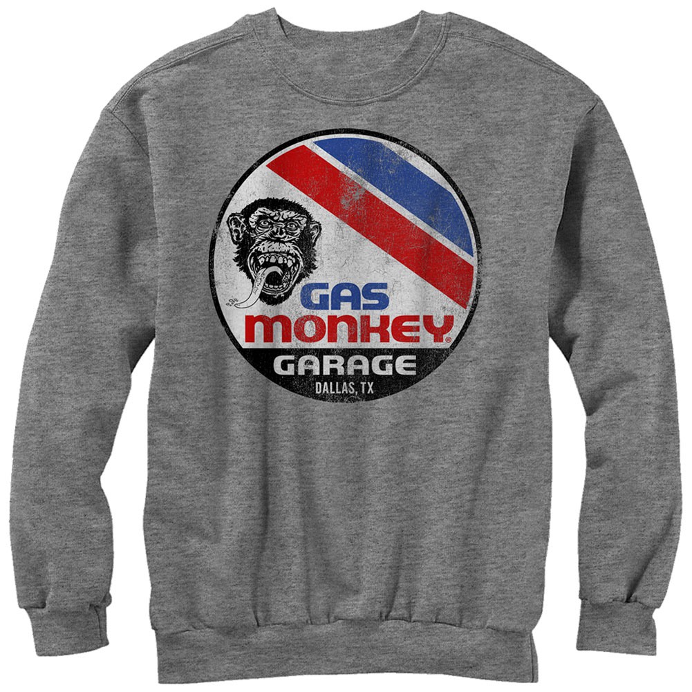 Gas Monkey Garage Le Mans Gray Sweatshirt