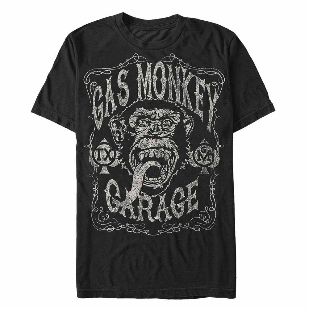 Gas Monkey Garage Vintage Monkey Black