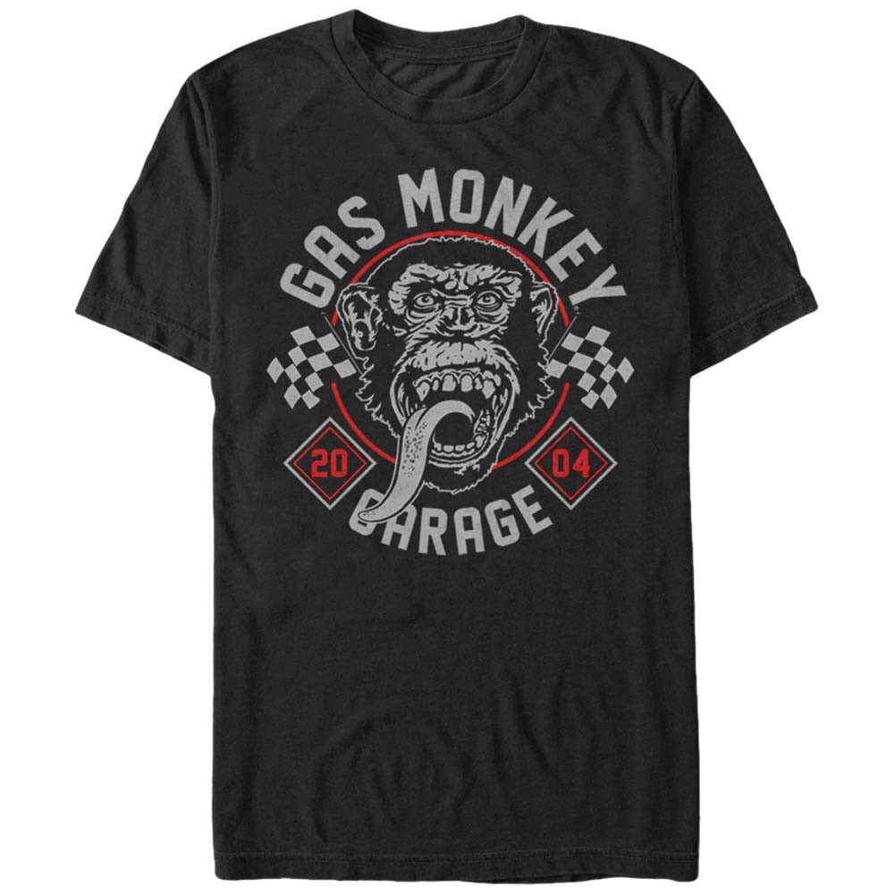 Gas Monkey Garage Kustom Monkey Black T-Shirt