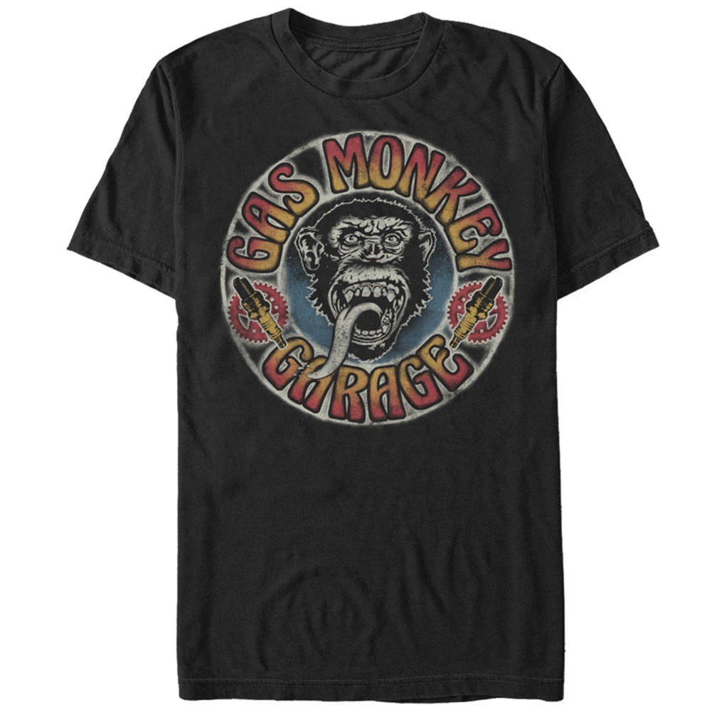 Gas Monkey Garage Grateful Garage Black T-Shirt