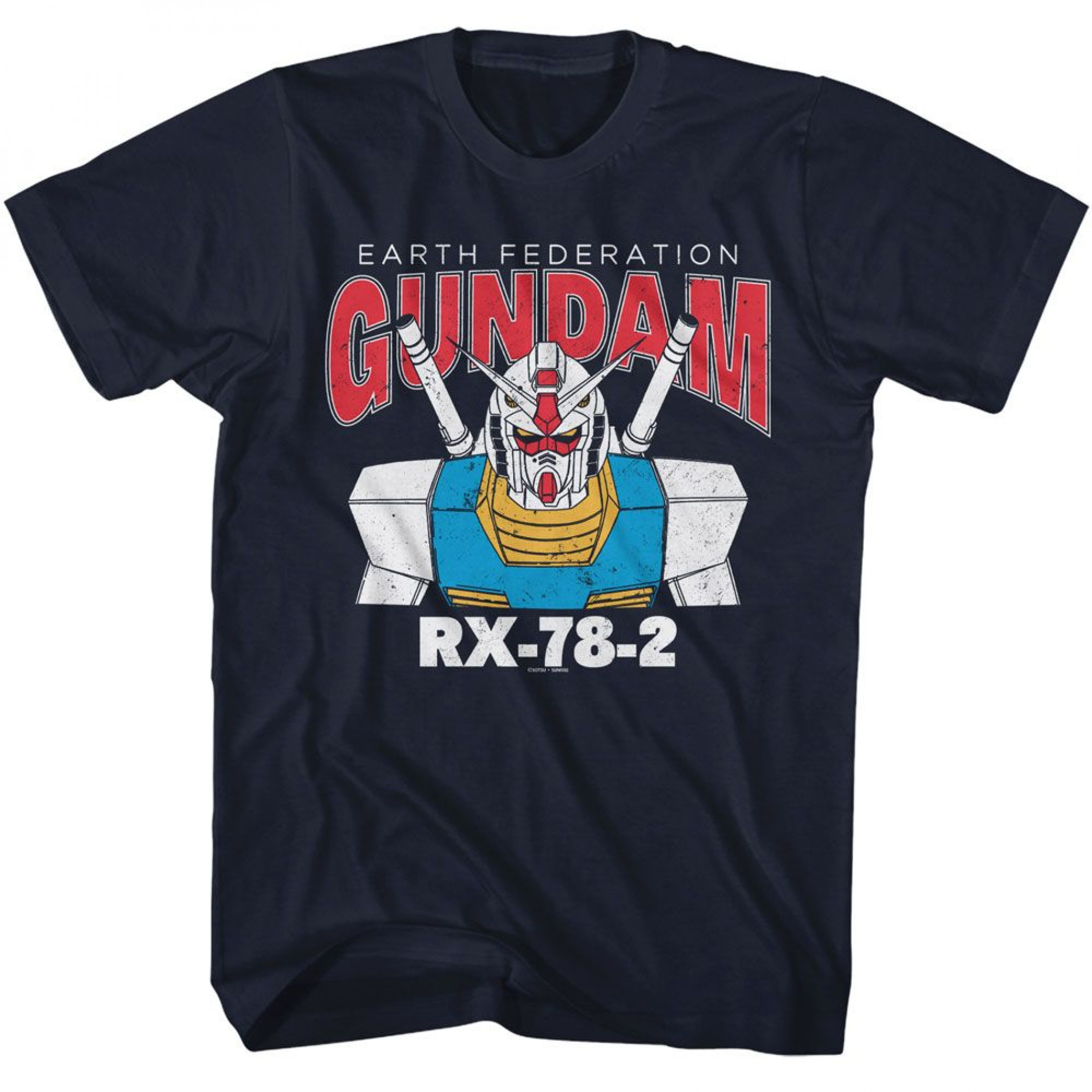 Mobile Suit Gundam RX-78-2 Earth Federation T-Shirt