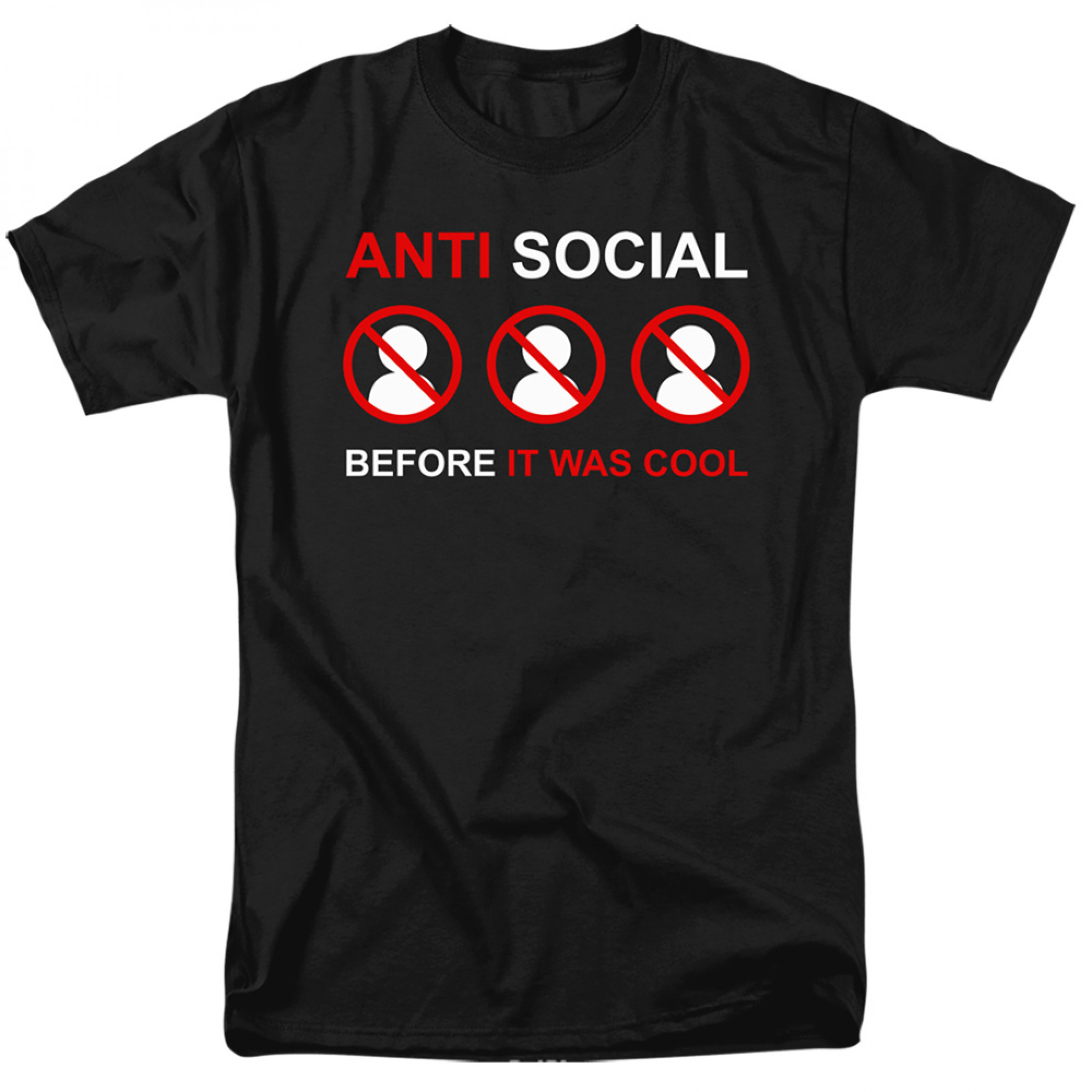 Anti Social B4 It was Cool Social Distancing T-Shirt