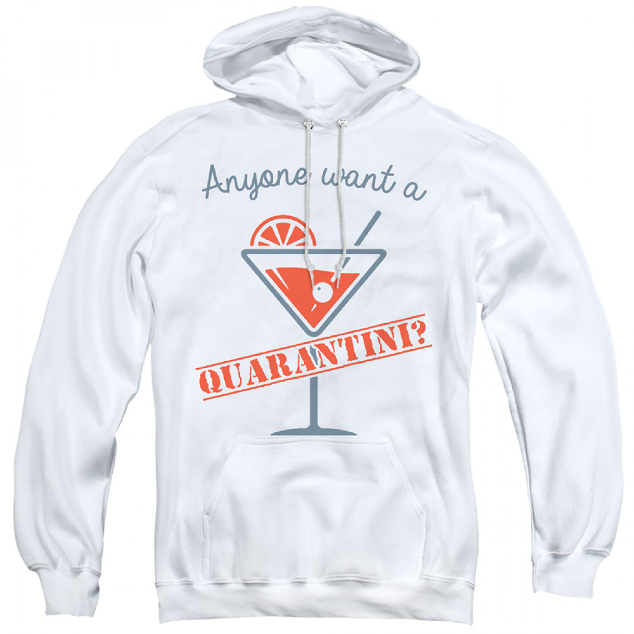 Quarantini Social Distancing Hoodie