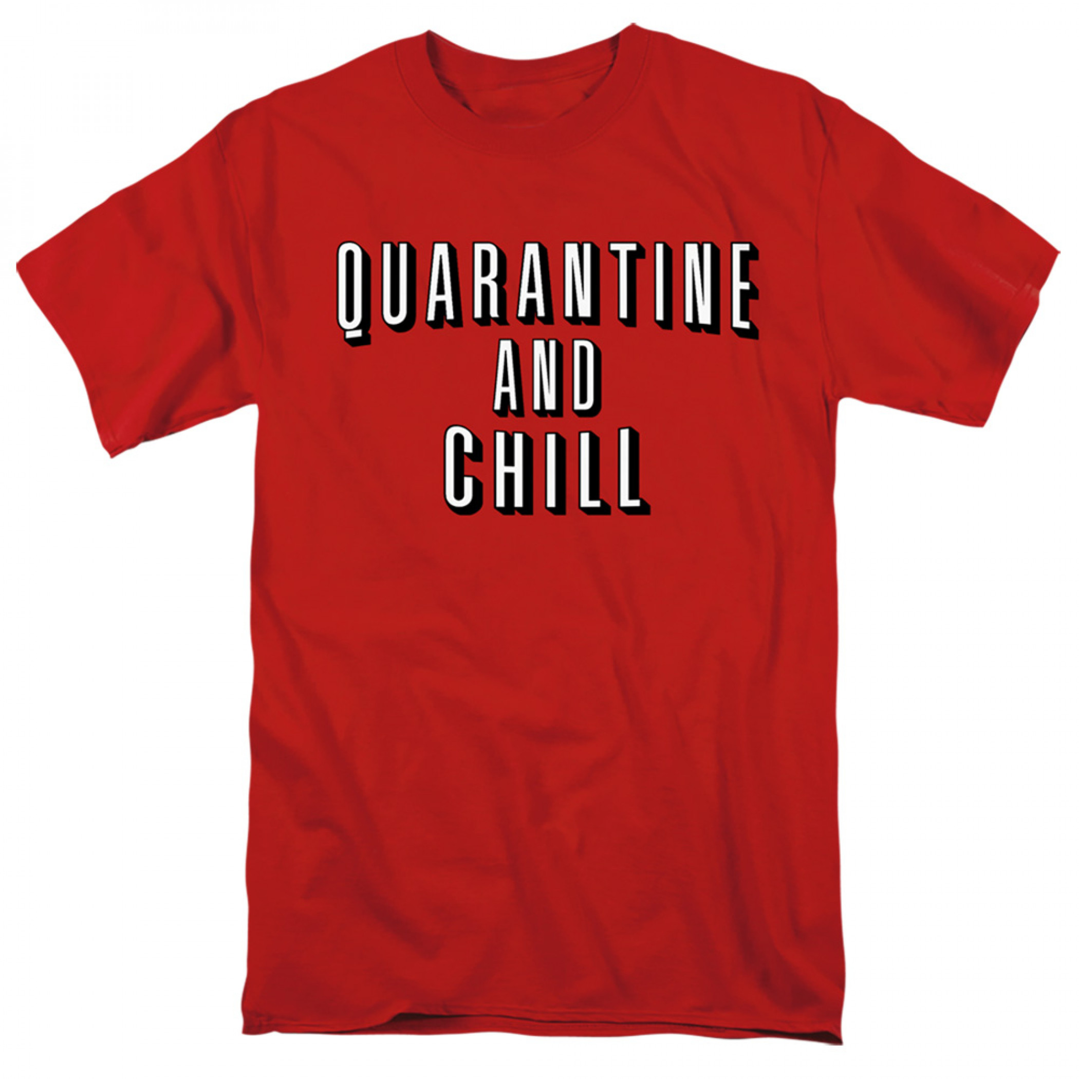 Quarantine and Chill Social Distancing Men's T-Shirt