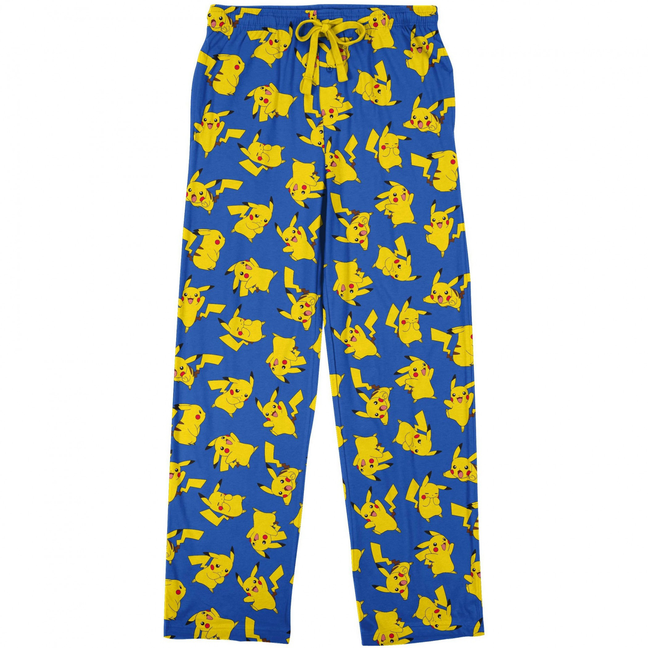 Pokemon Happy Pikachu All Over Print Sleep Pants