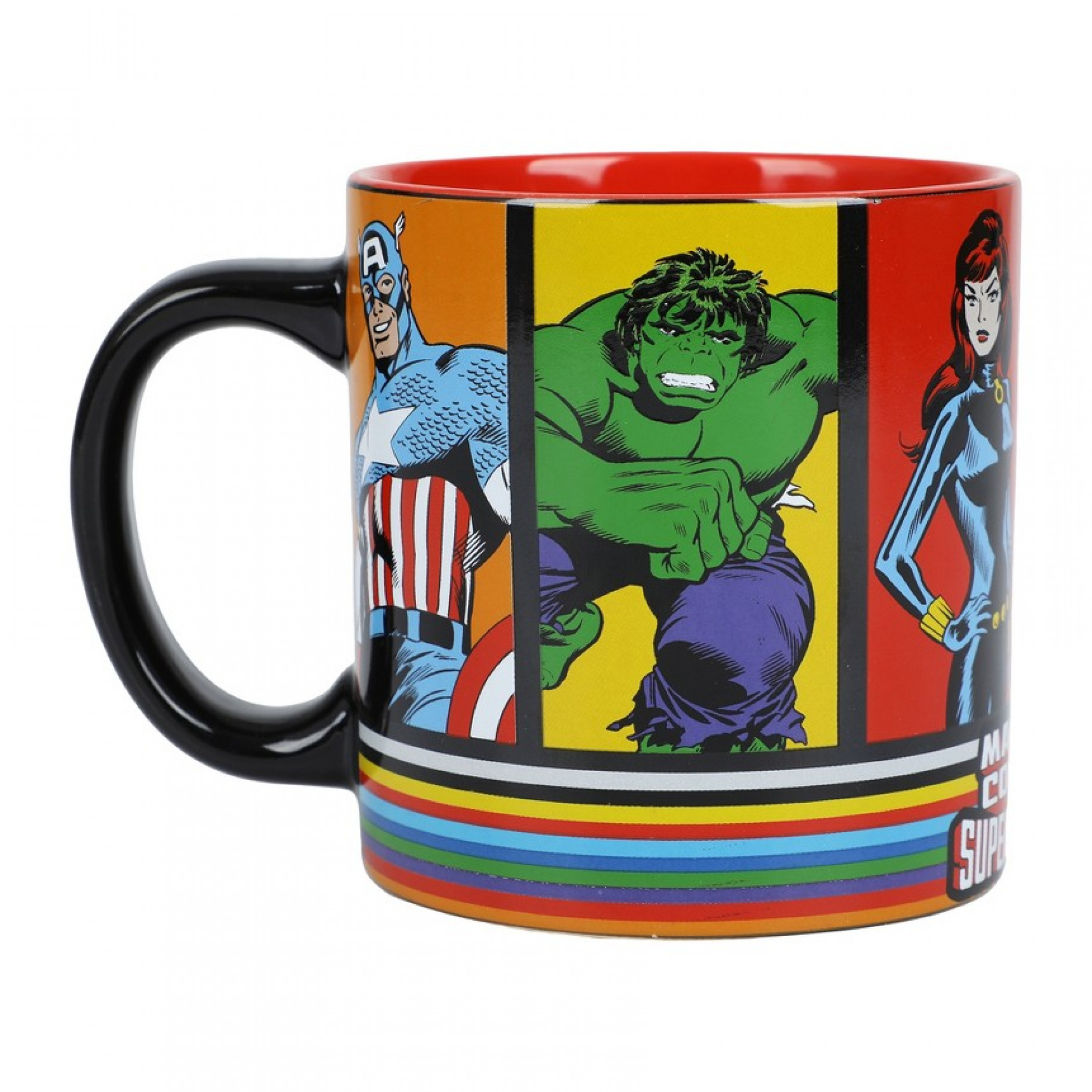 Avengers Classic Comic Art Panels 16oz Ceramic Mug