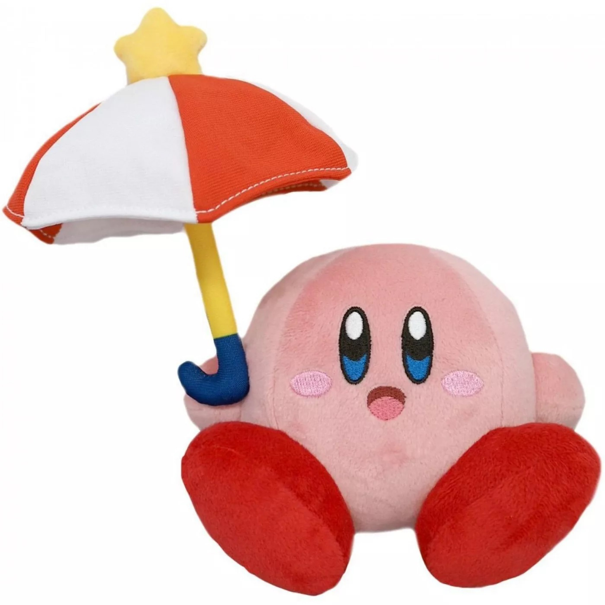 Kirby and Parasol 5" Plush Doll