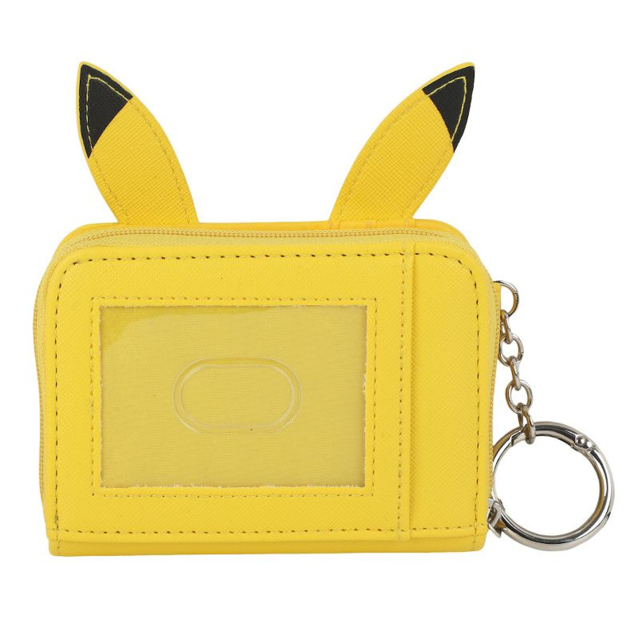 Pokemon Pikachu Mini Zip Around Wallet with Ears