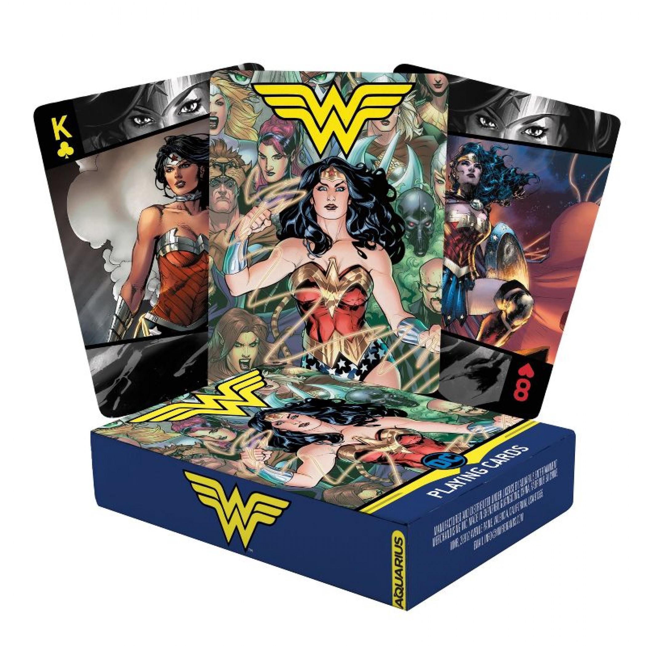 DC Comics Wonder Woman Panels Deck of Playing Cards