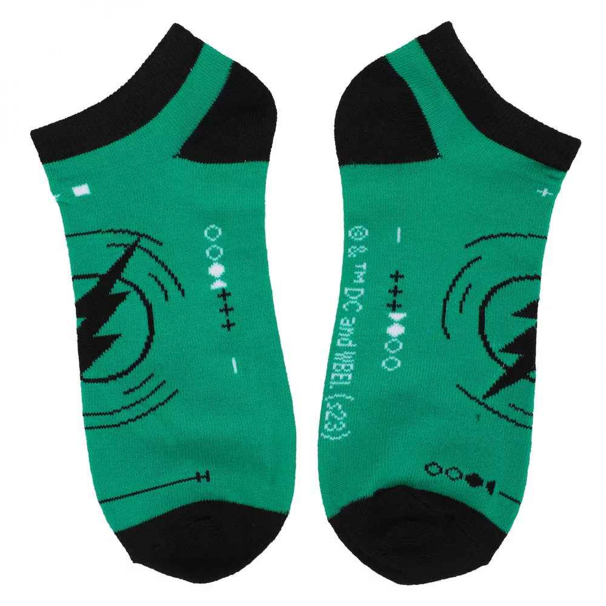 The Flash Worlds Collide 5-Pair Pack of Ankle Socks
