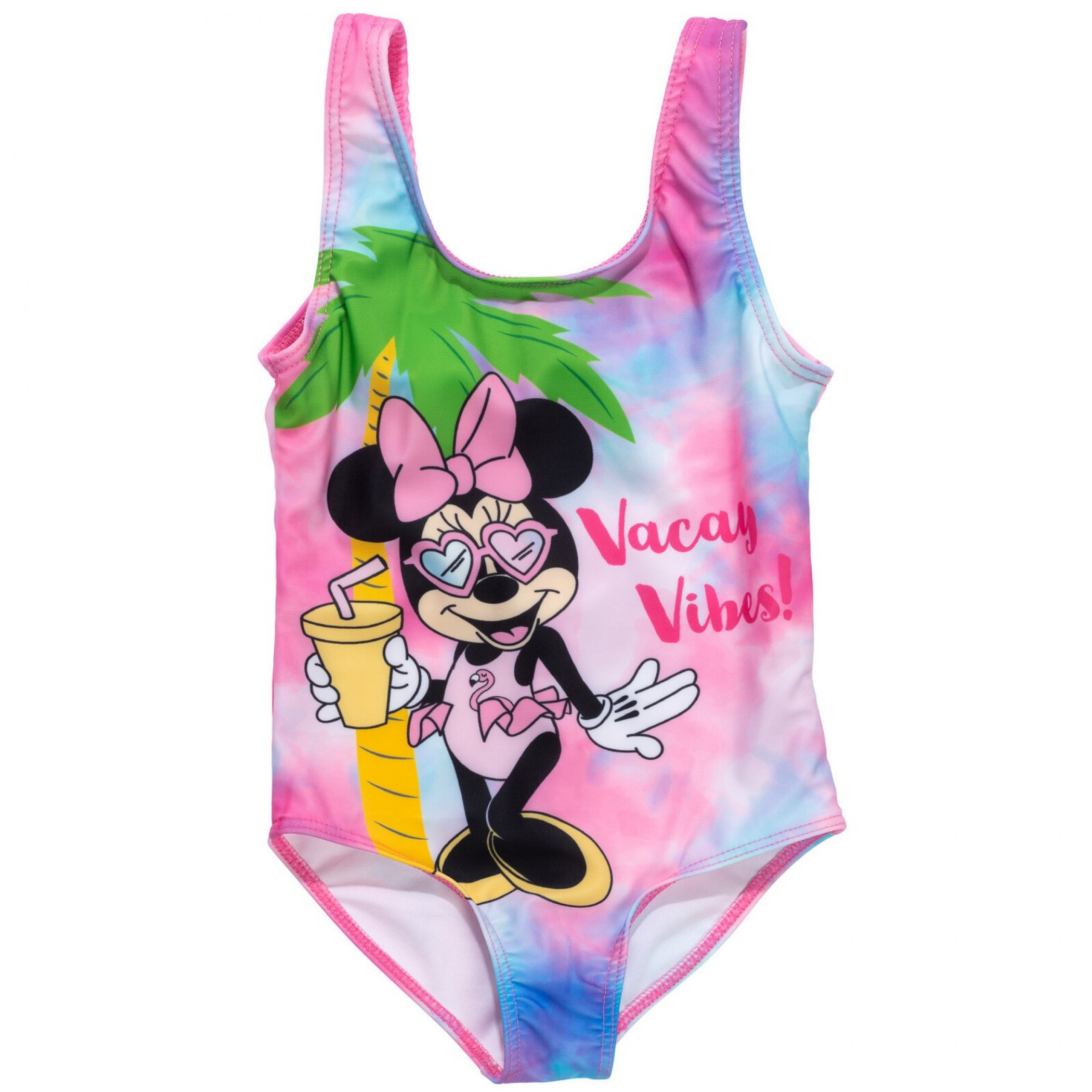 Disney Minnie Mouse Vacay Vibes One Piece Youth Swimsuit