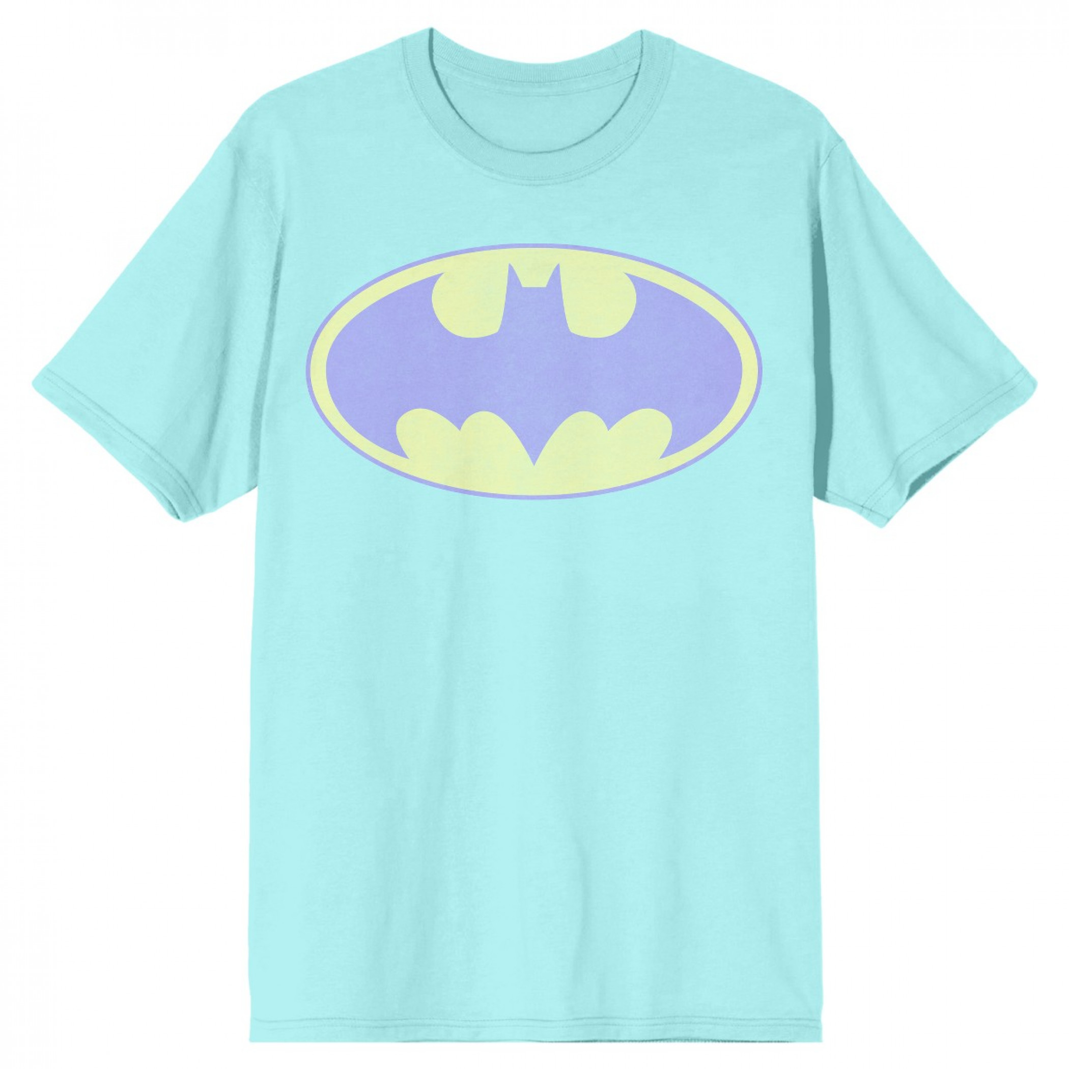 Batman Pastel Logo Blue Colorway T-Shirt