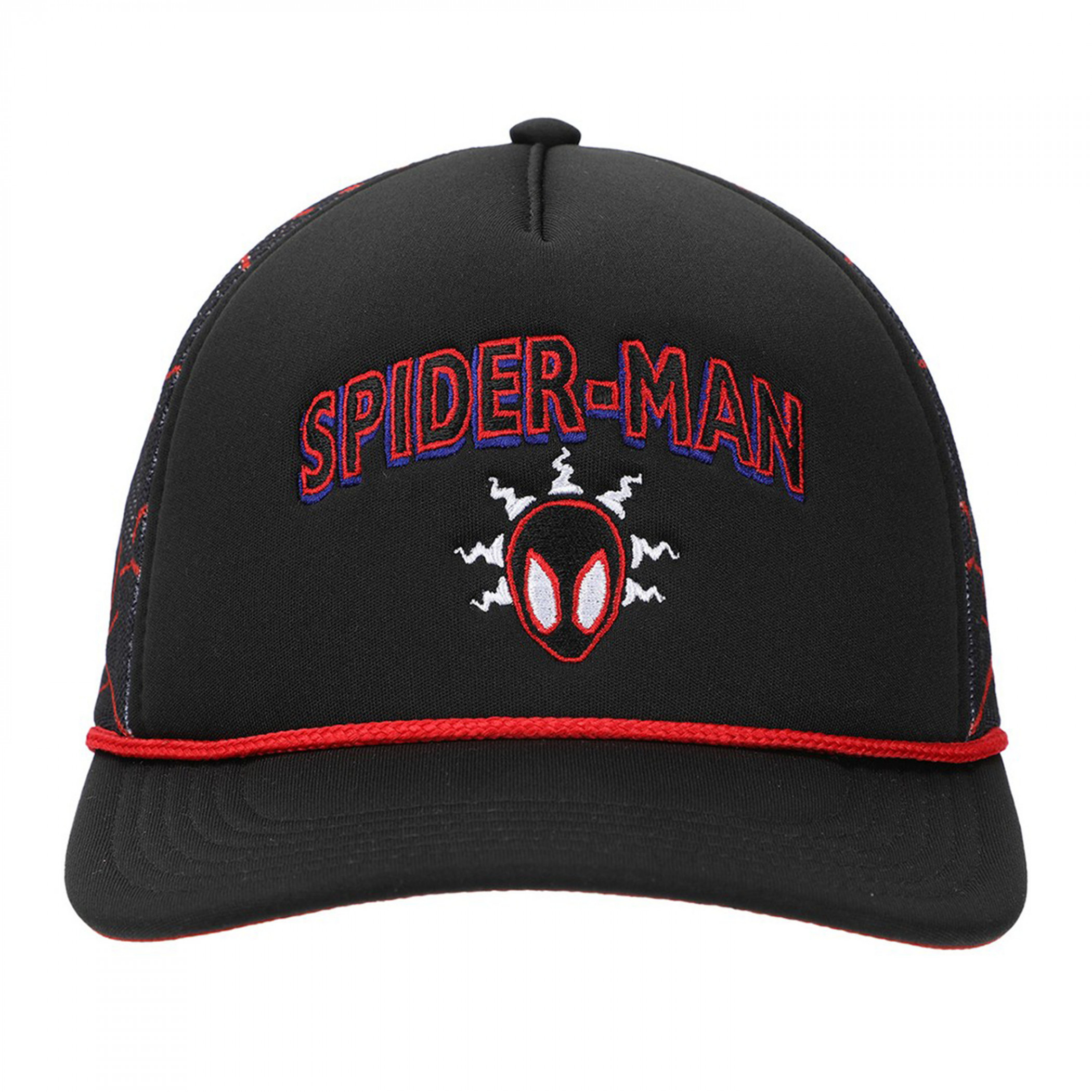 Spider-Man Miles Morales Spidey Sense Printed Mesh Trucker Hat