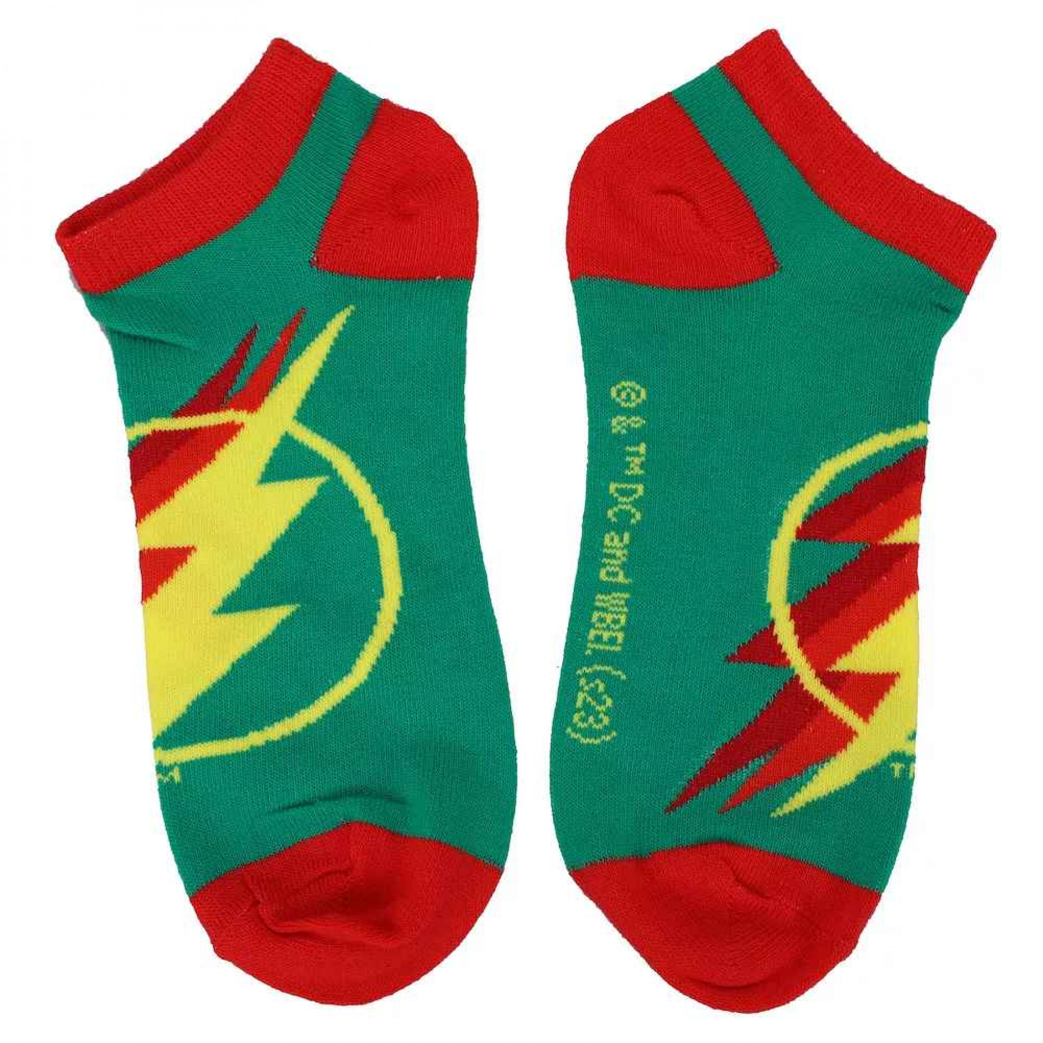 The Flash Worlds Collide 5-Pair Pack of Ankle Socks
