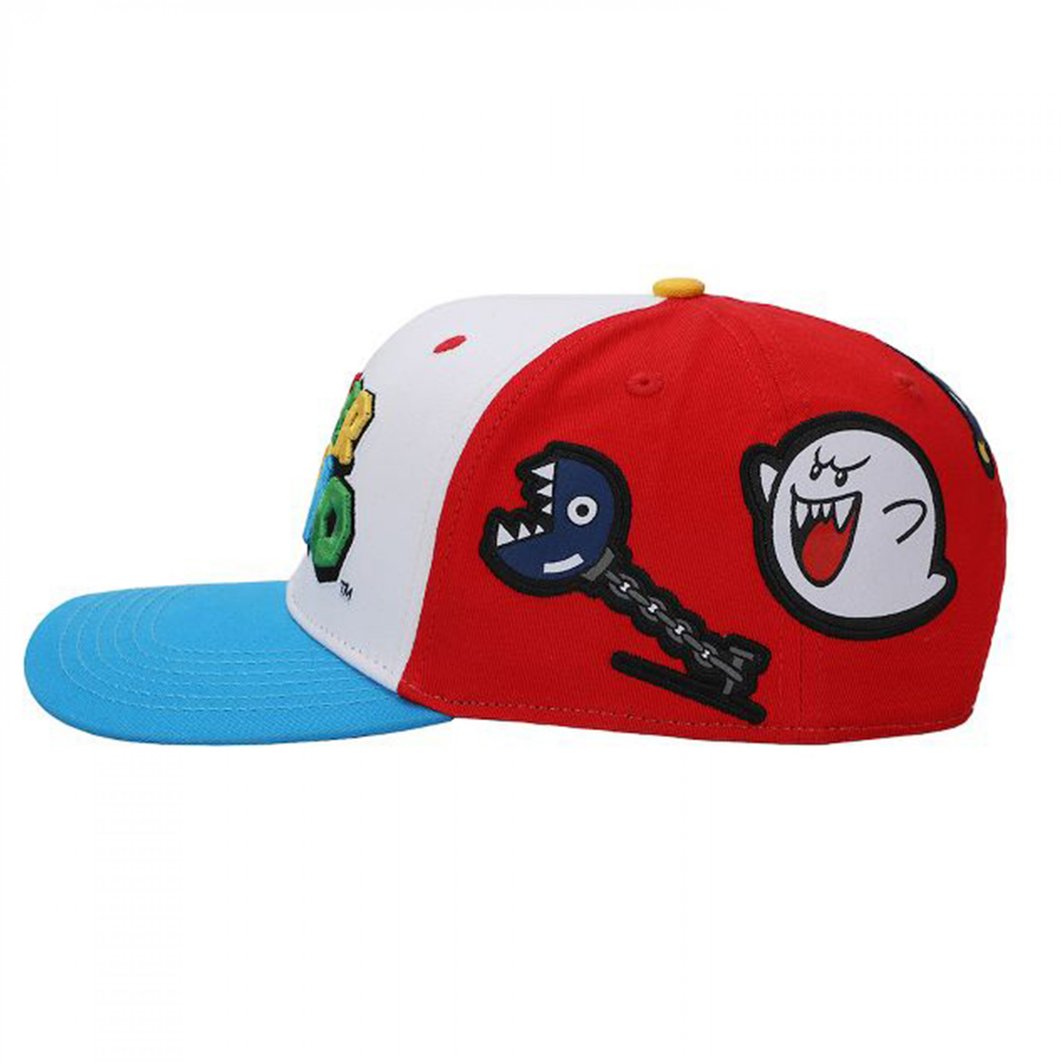 Super Mario Bros. Title Embroidered Hat