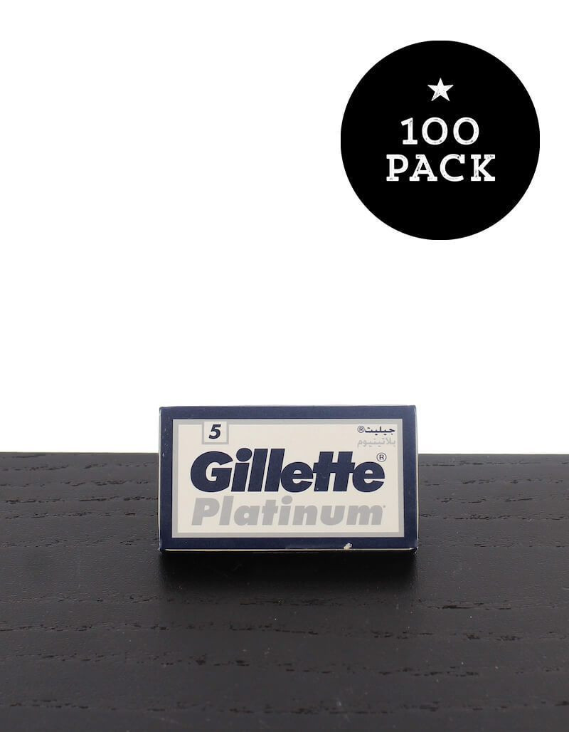 Gillette Platinum Double Edge Razor Blades - West Coast Shaving