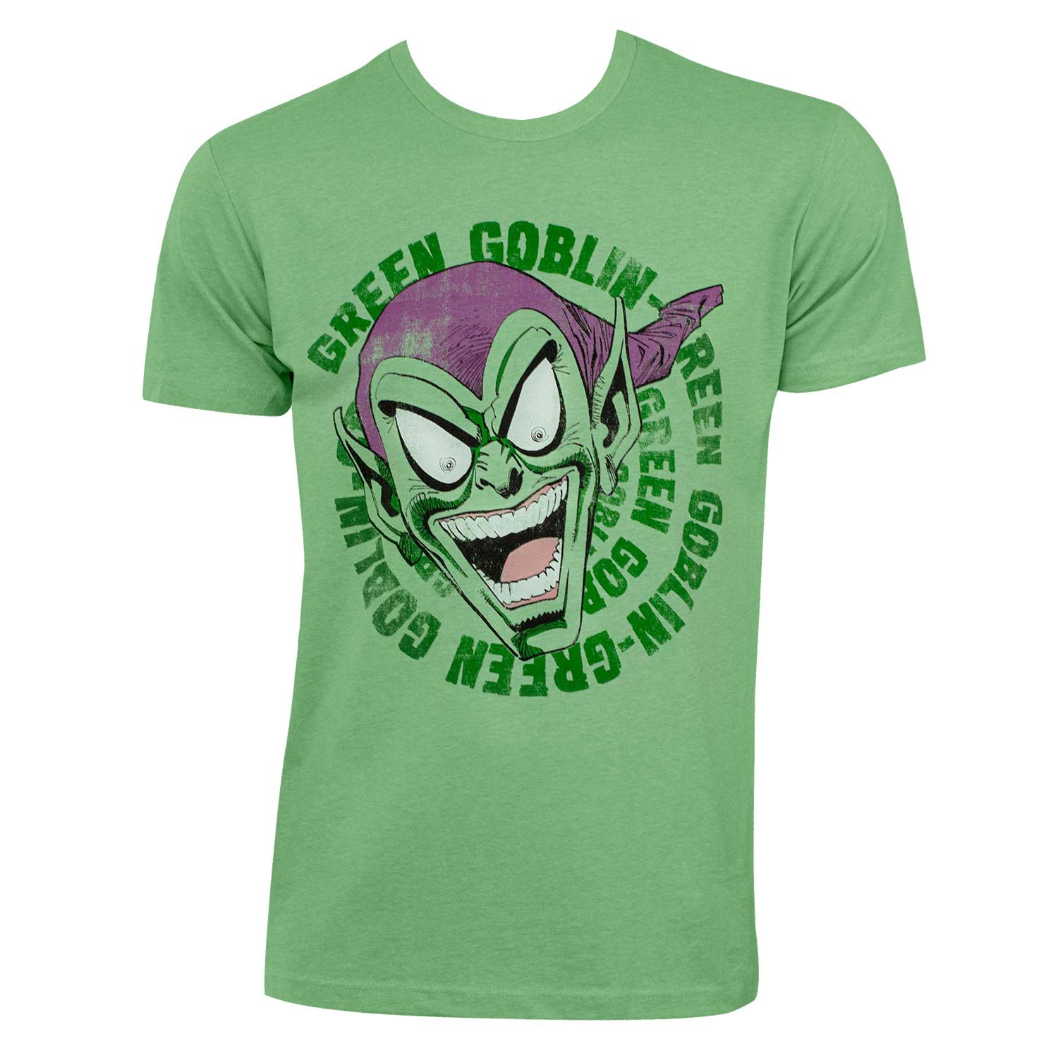 Green Goblin Laughing Green T-Shirt.