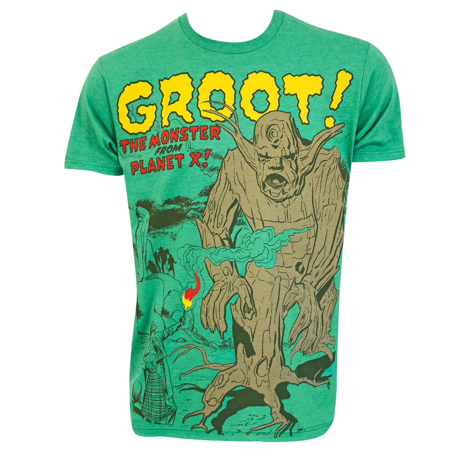 Guardians Of The Galaxy Groot Monster From Planet X Tee Shirt