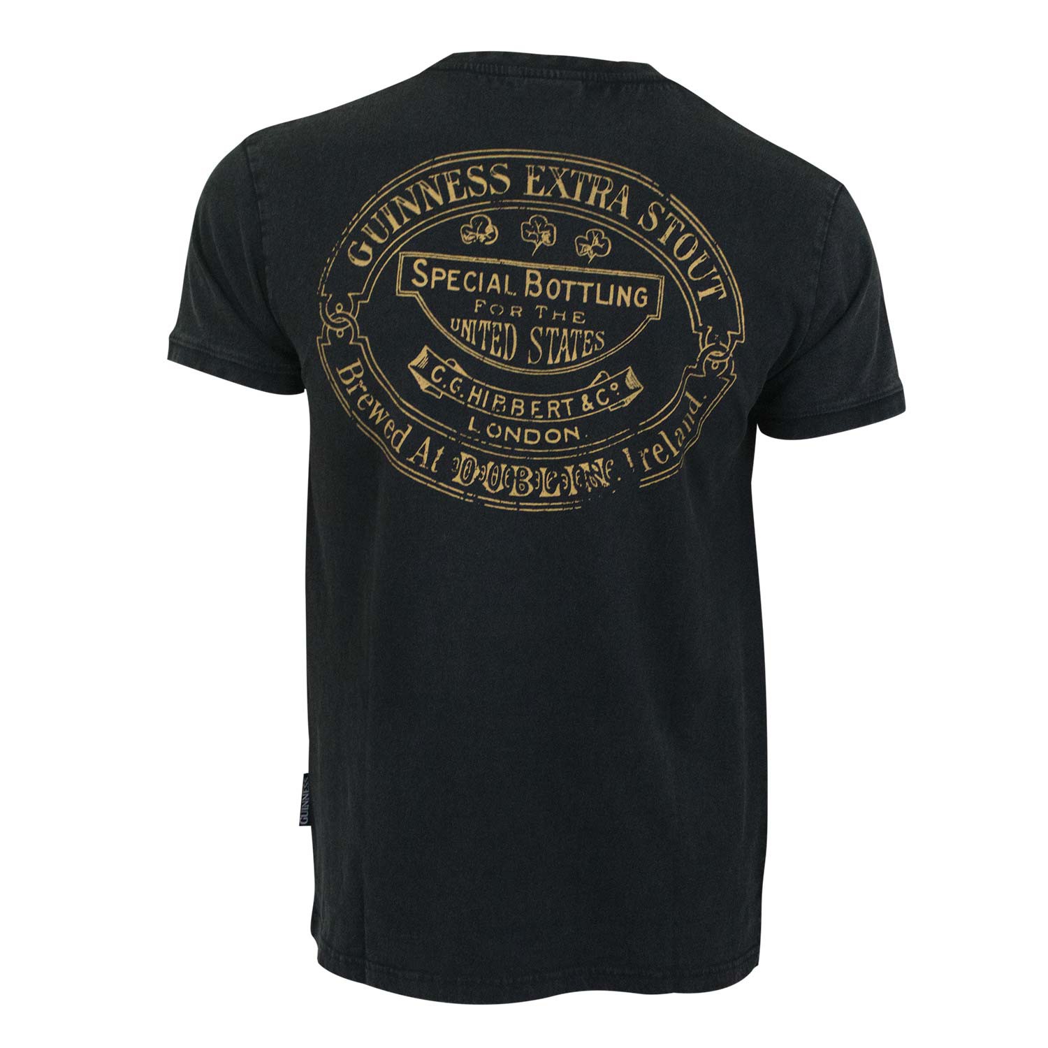 Guinness T-Shirt Uomo Tucano E Birra - Collezione Ufficiale - Cotone Nero Taglia M