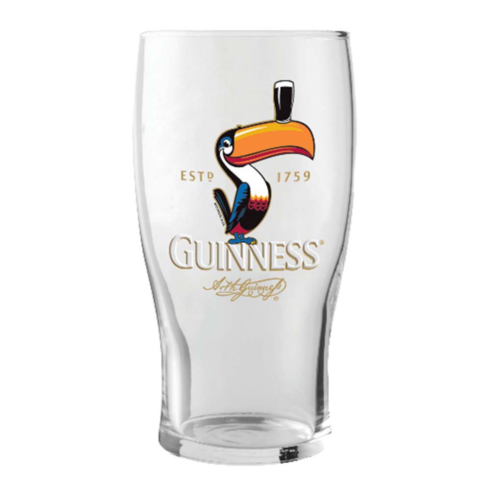 Guinness Toucan Pint Glass