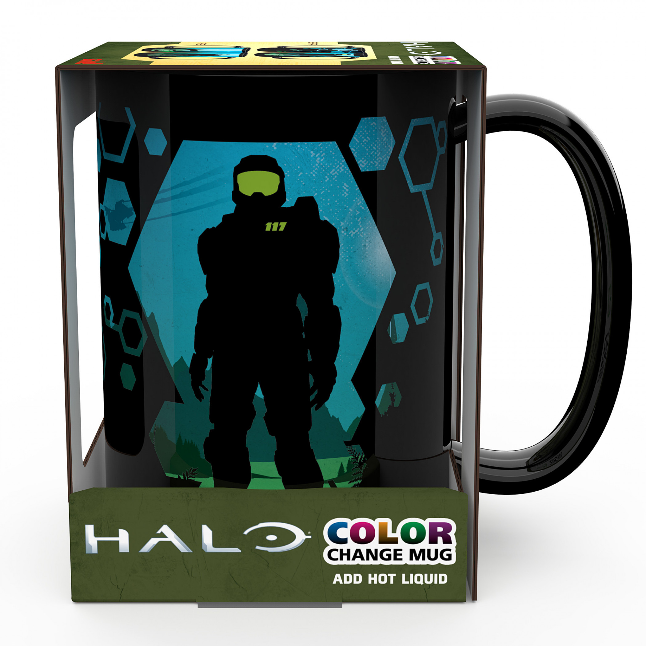 Halo Battle Scene Color Heat Change Ceramic Mug