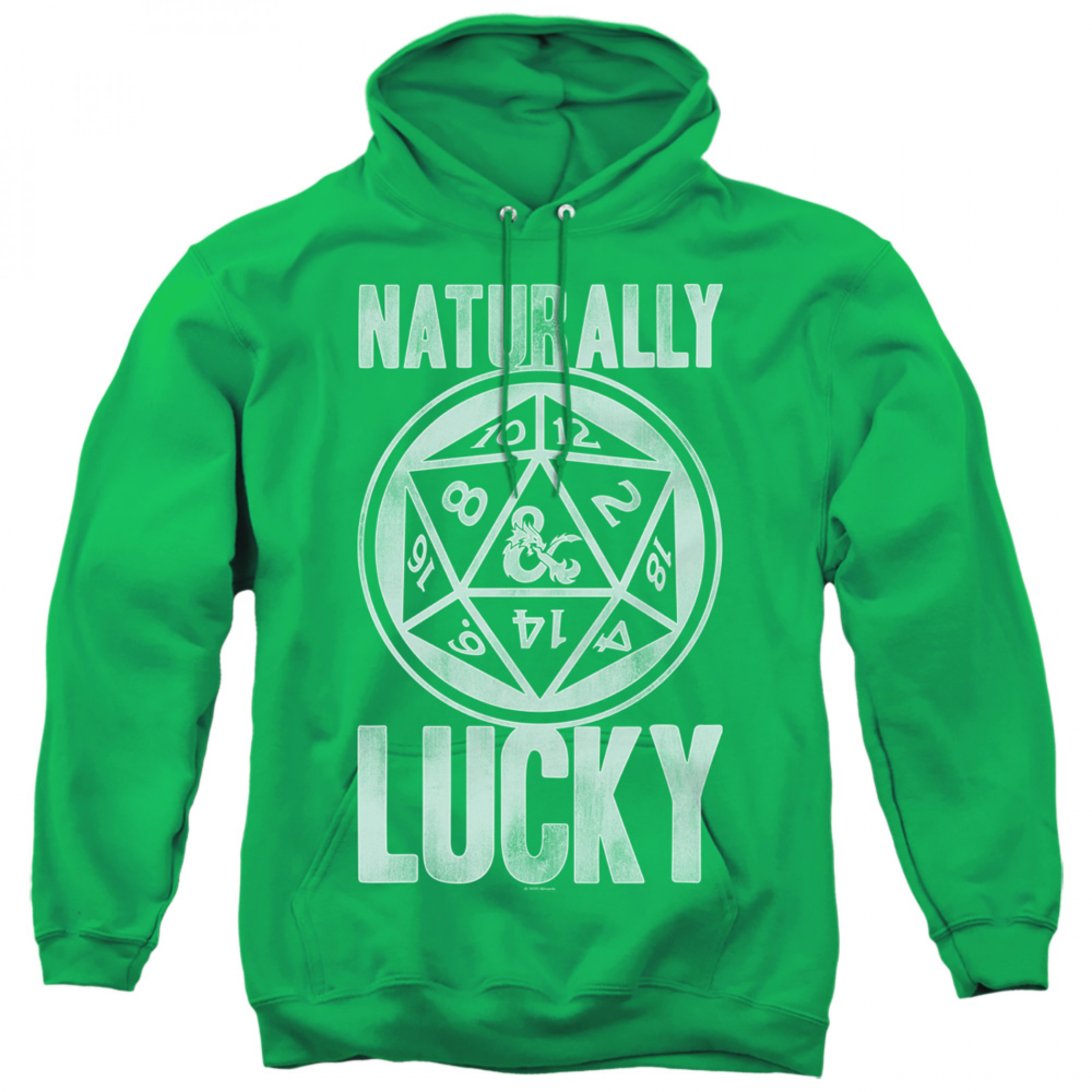 Dungeons & Dragons Naturally Lucky Natural 20 Hoodie