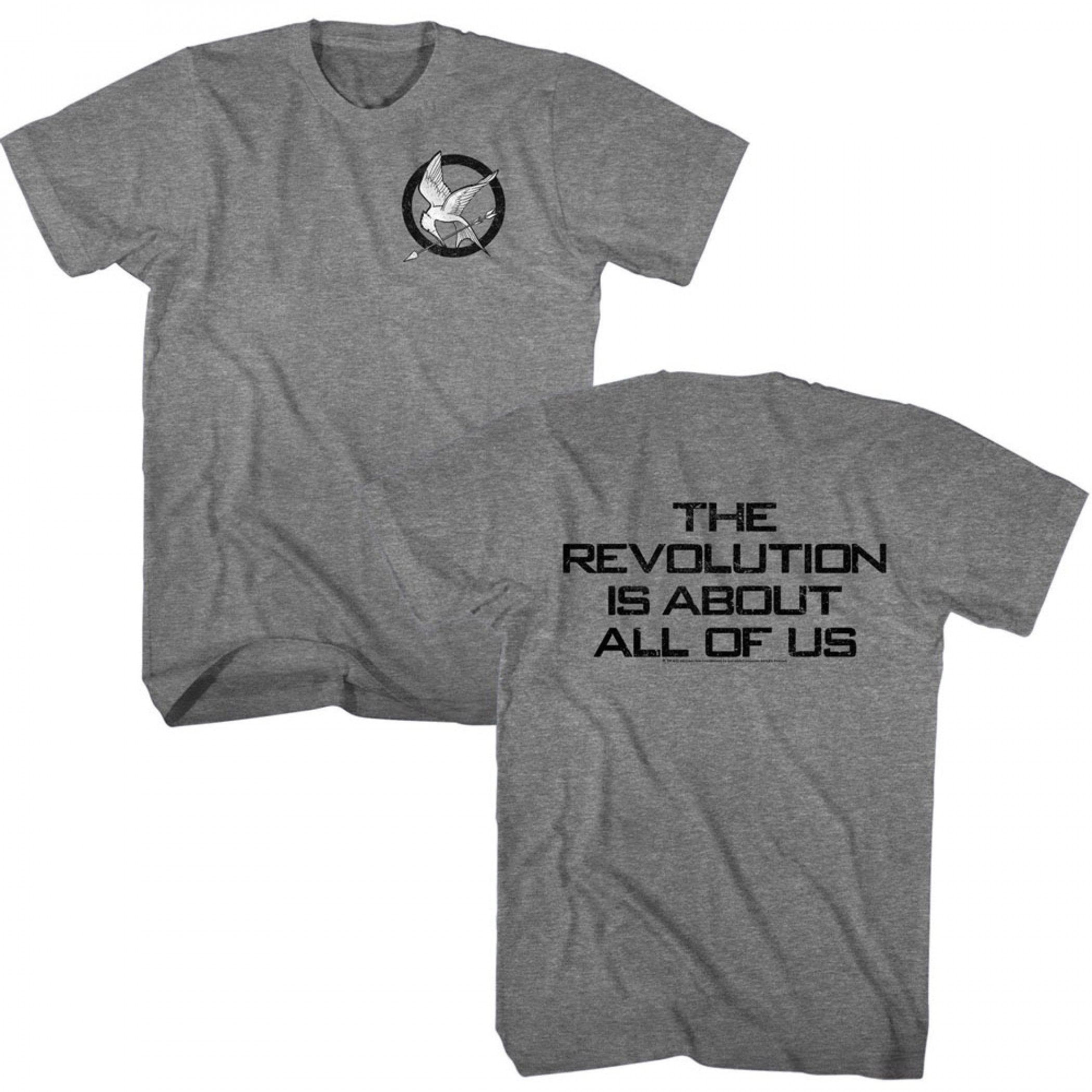 The Hunger Games The Revolution is About All of Us T-Shirt