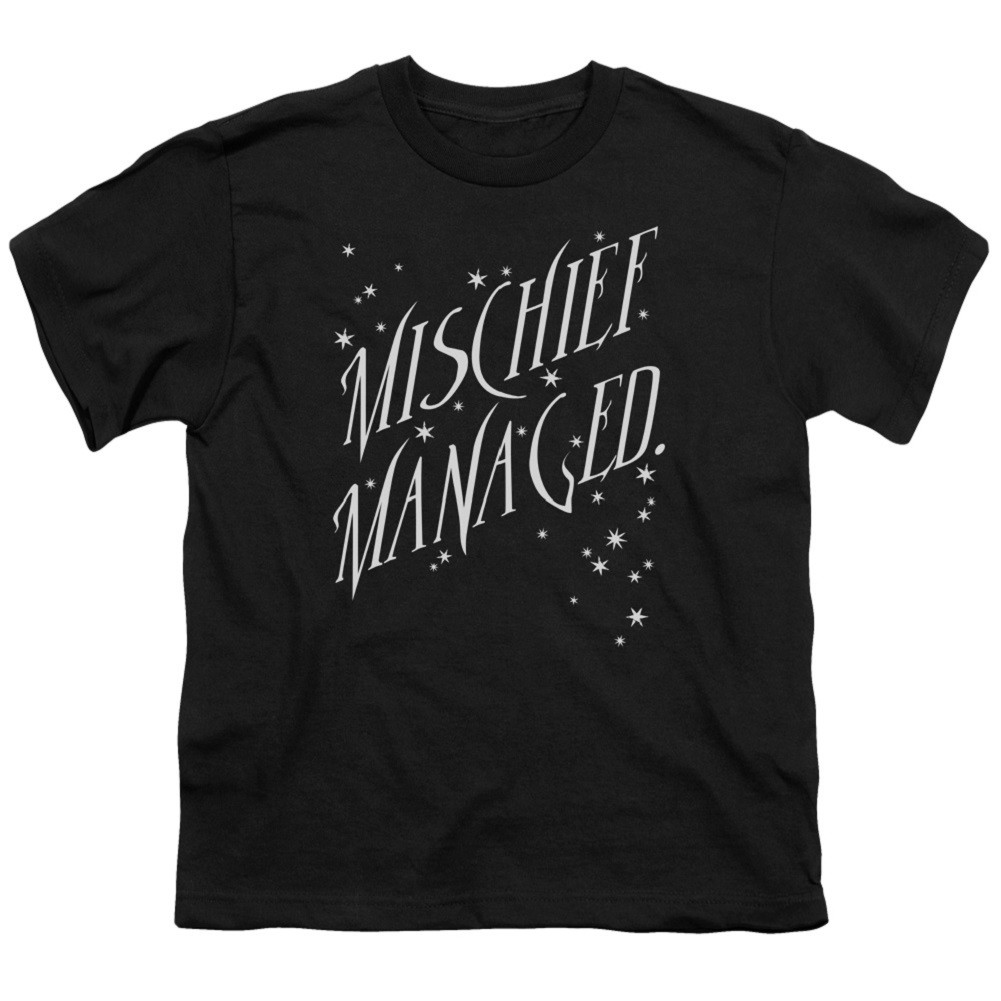 Harry Potter Mischief Managed Youth Tshirt