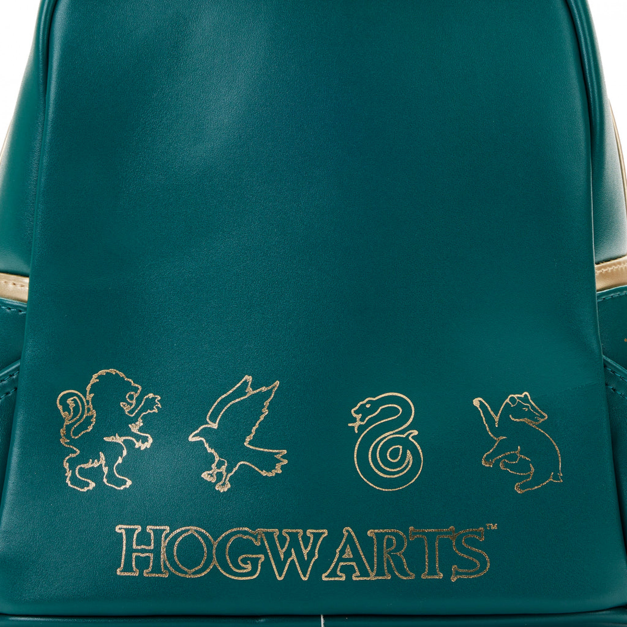 Harry Potter Golden Hogwarts Castle Mini Backpack by Loungefly