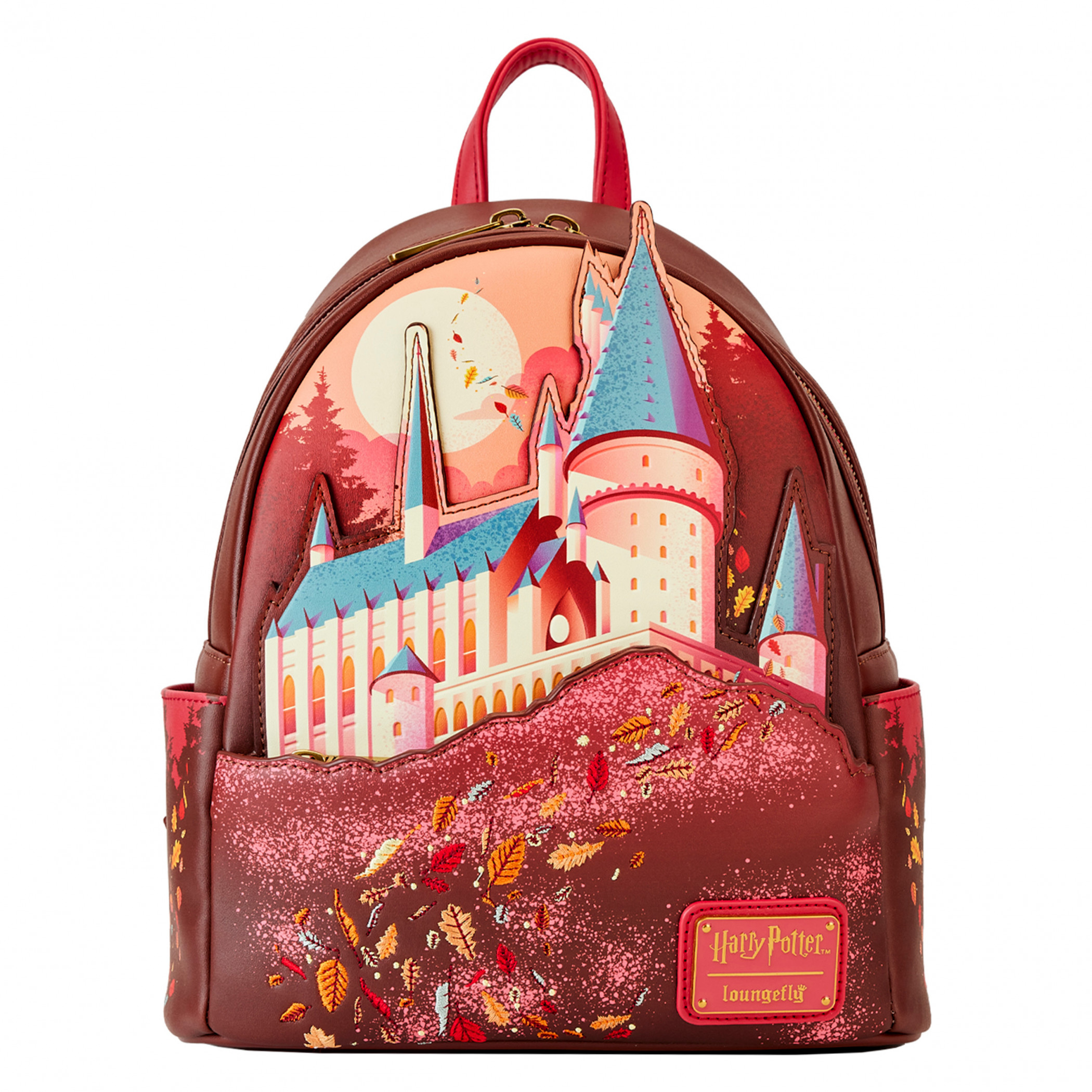 Harry Potter Hogwarts in Fall Mini Backpack by Loungefly