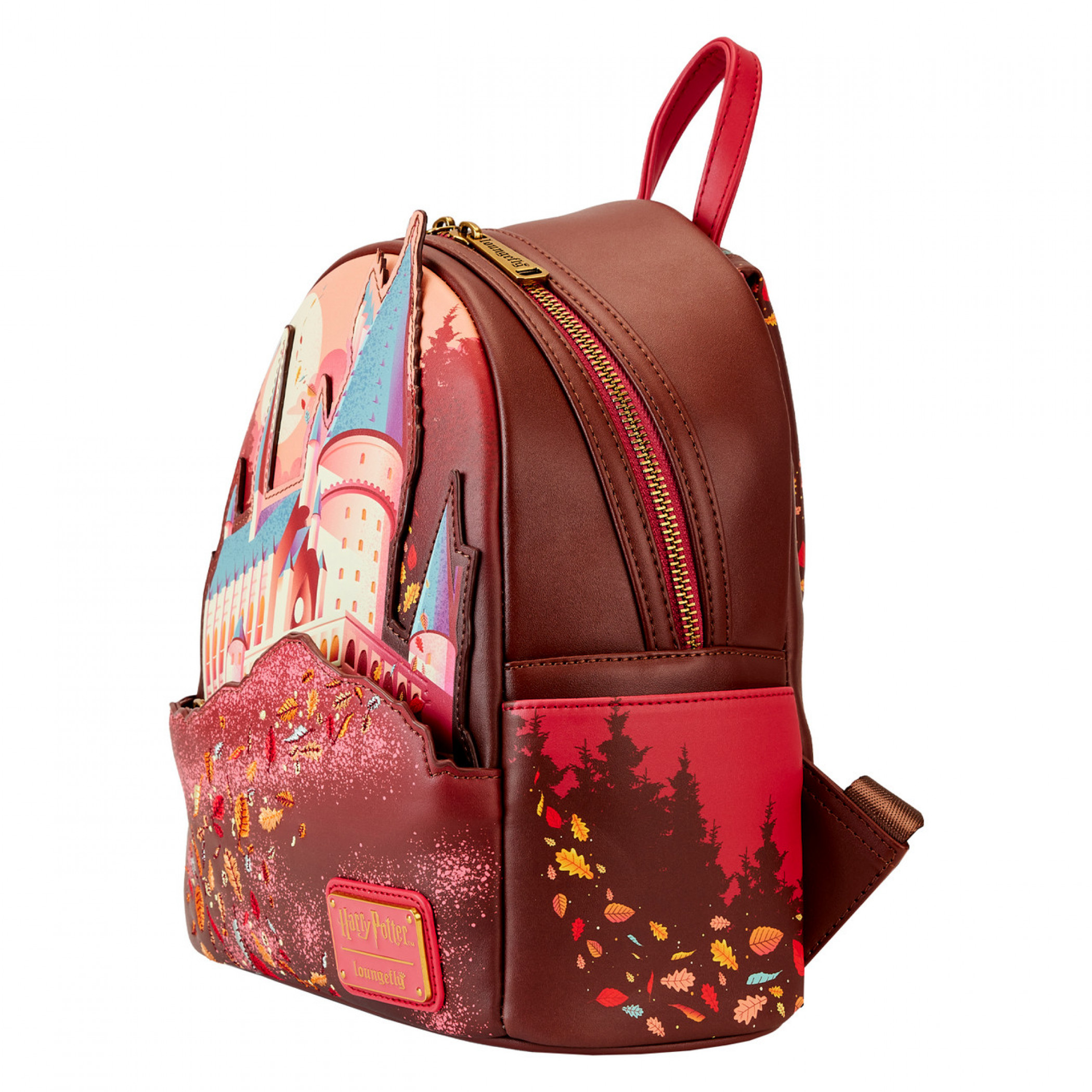 Harry Potter Hogwarts in Fall Mini Backpack by Loungefly
