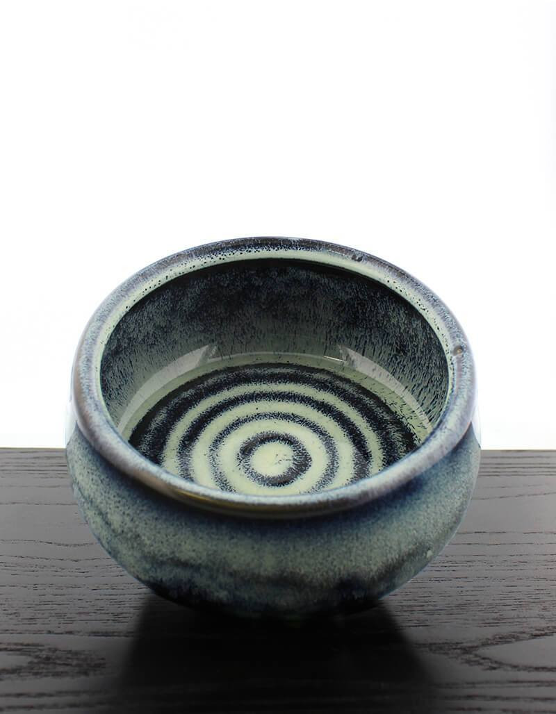 Product image 0 for Hand Thrown Lather Bowl, Two-Toned Blue
