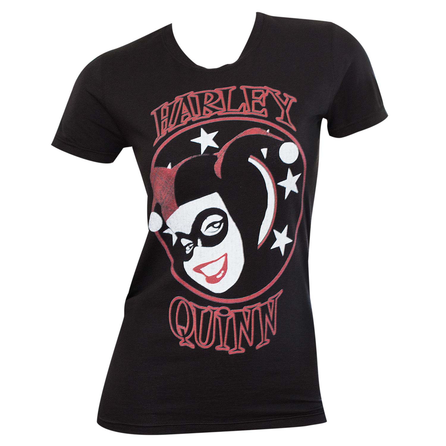 Harley Quinn Comic Women's Black T-Shirt