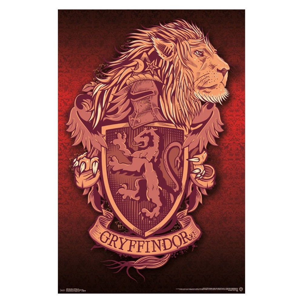 Harry Potter Gryffindor Lion Poster