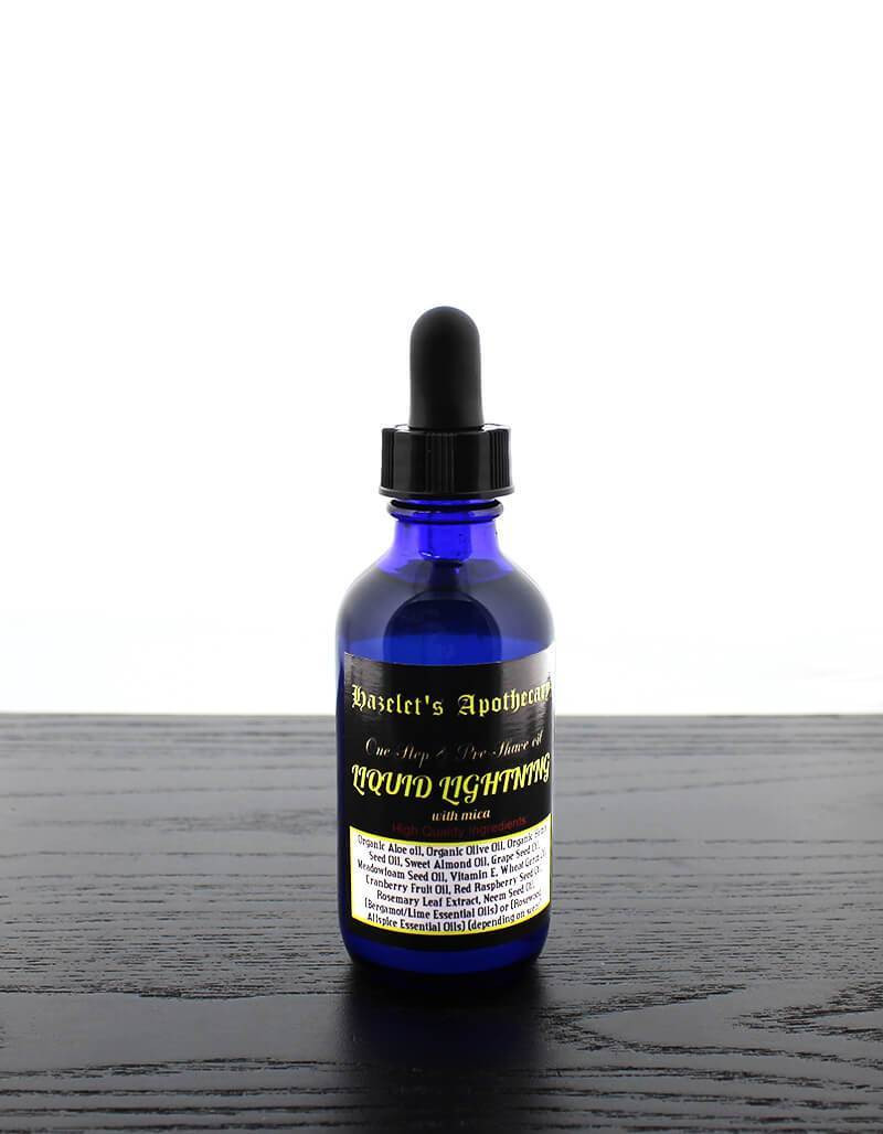 Product image 0 for Hazelet's Apothecary Liquid Lightning Shave Oil, Natural