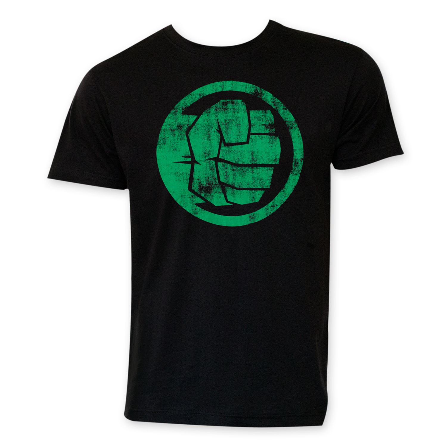 Hulk Men's Black Circle Logo Tee Shirt