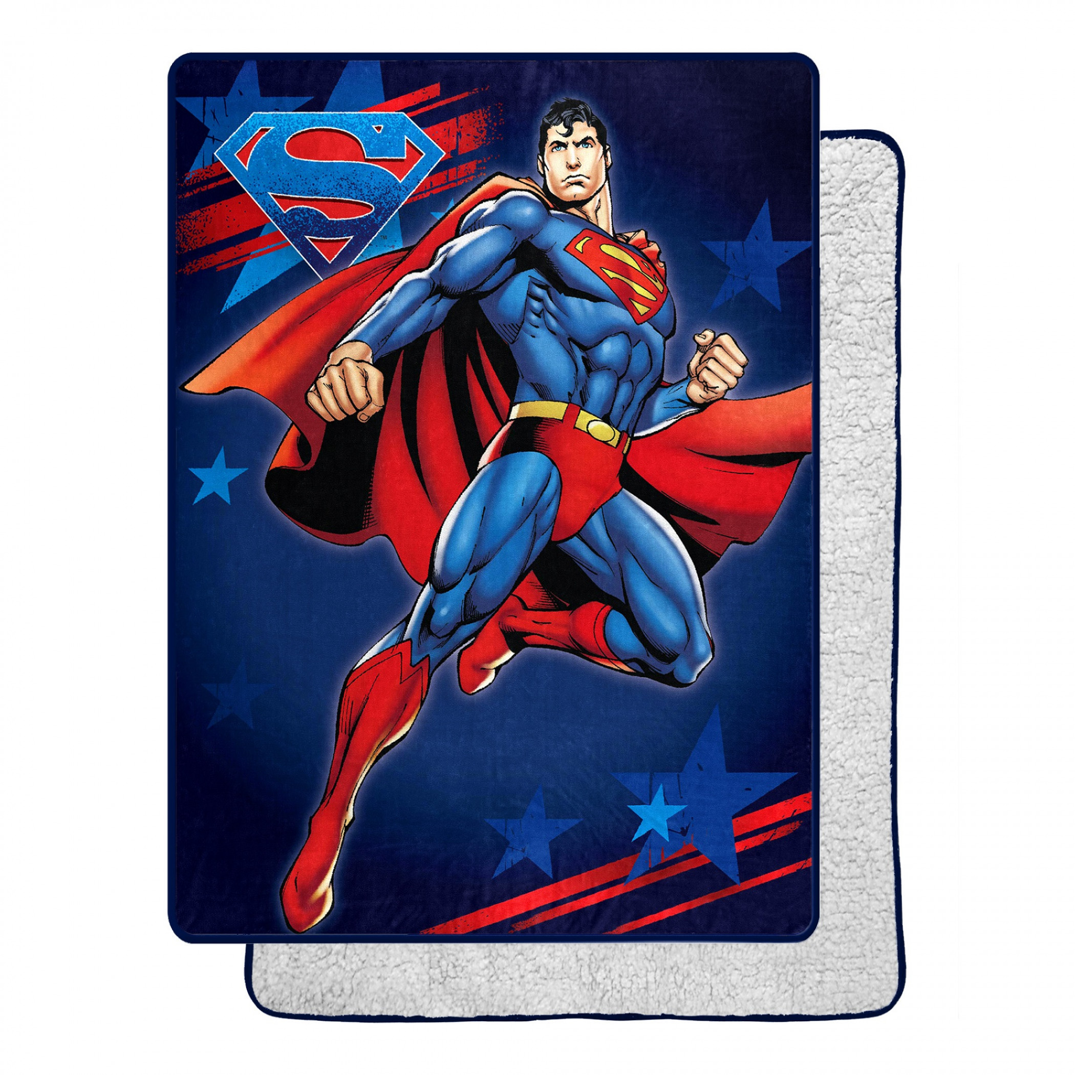 DC Comics Superman American Hero 60 X 80 Silk Touch Throw
