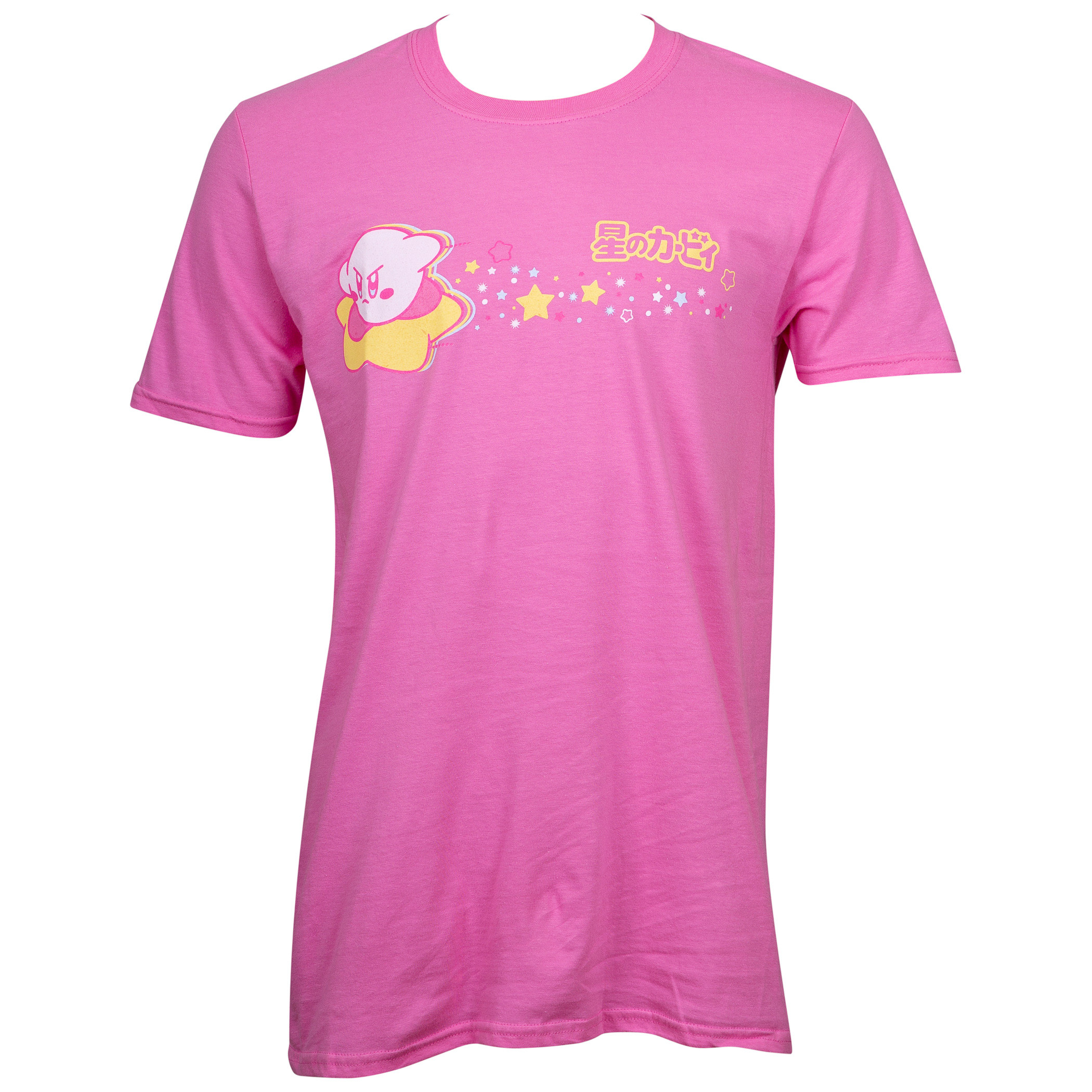 Kirby Star Ride Men's Pink T-Shirt