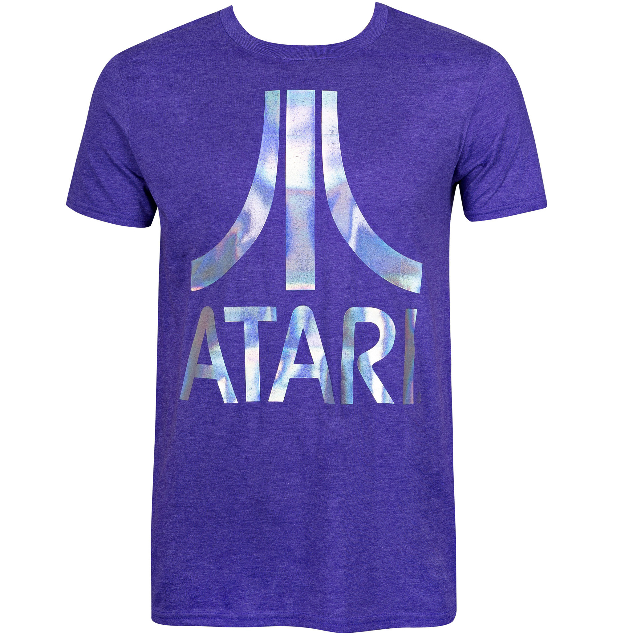 Atari Foil Logo Purple Tee Shirt