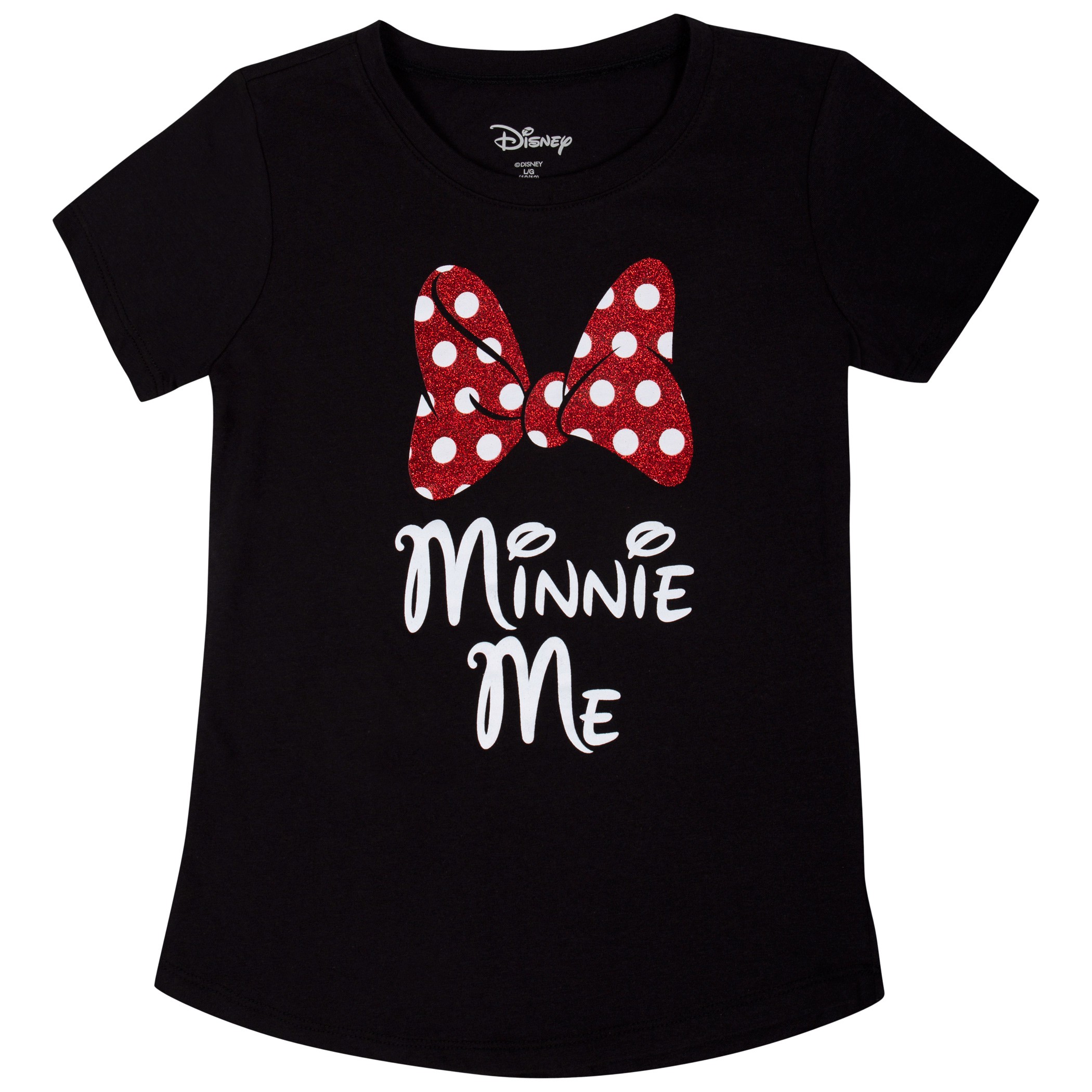Minnie Mouse Minnie Me Youth Black Tee Shirt