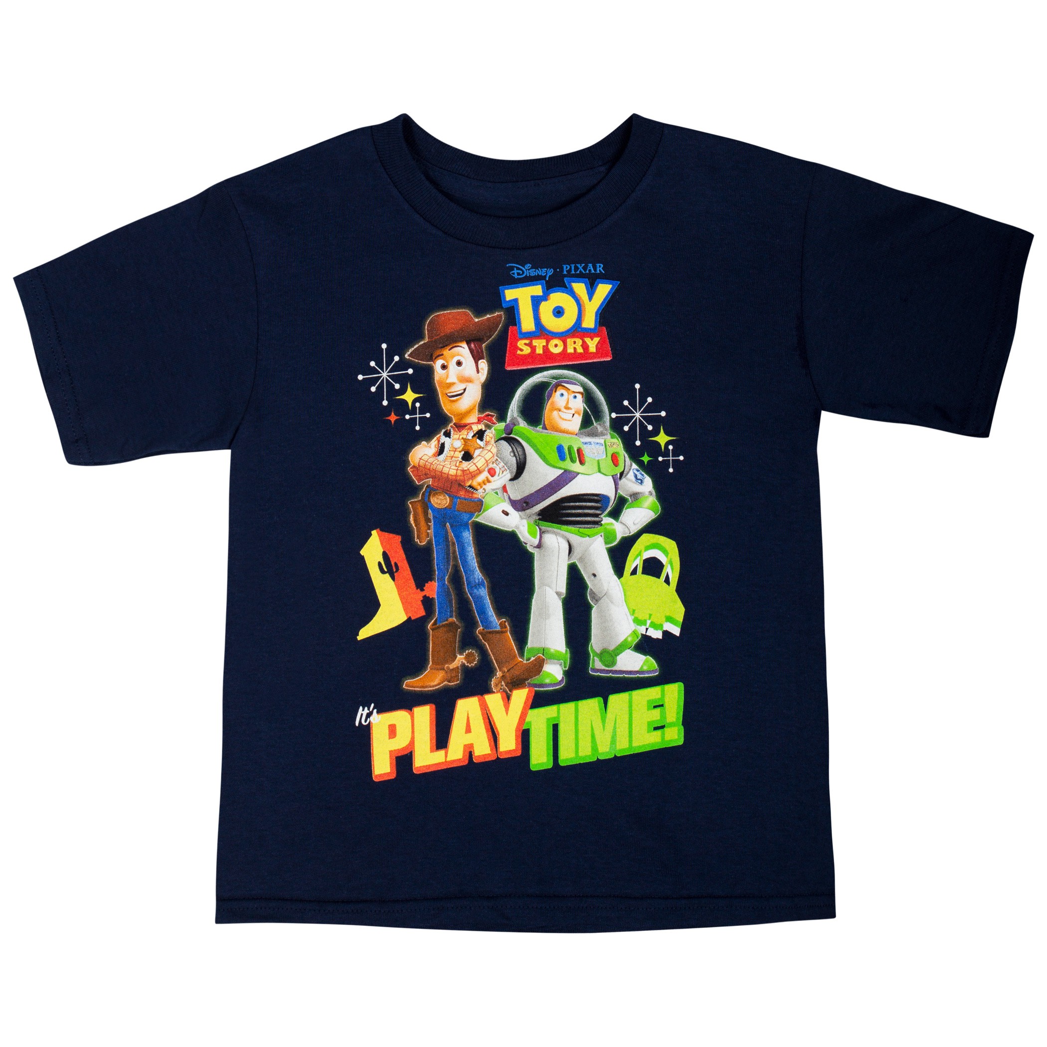 Toy Story Toddlers Play Time Navy Blue Tee Shirt